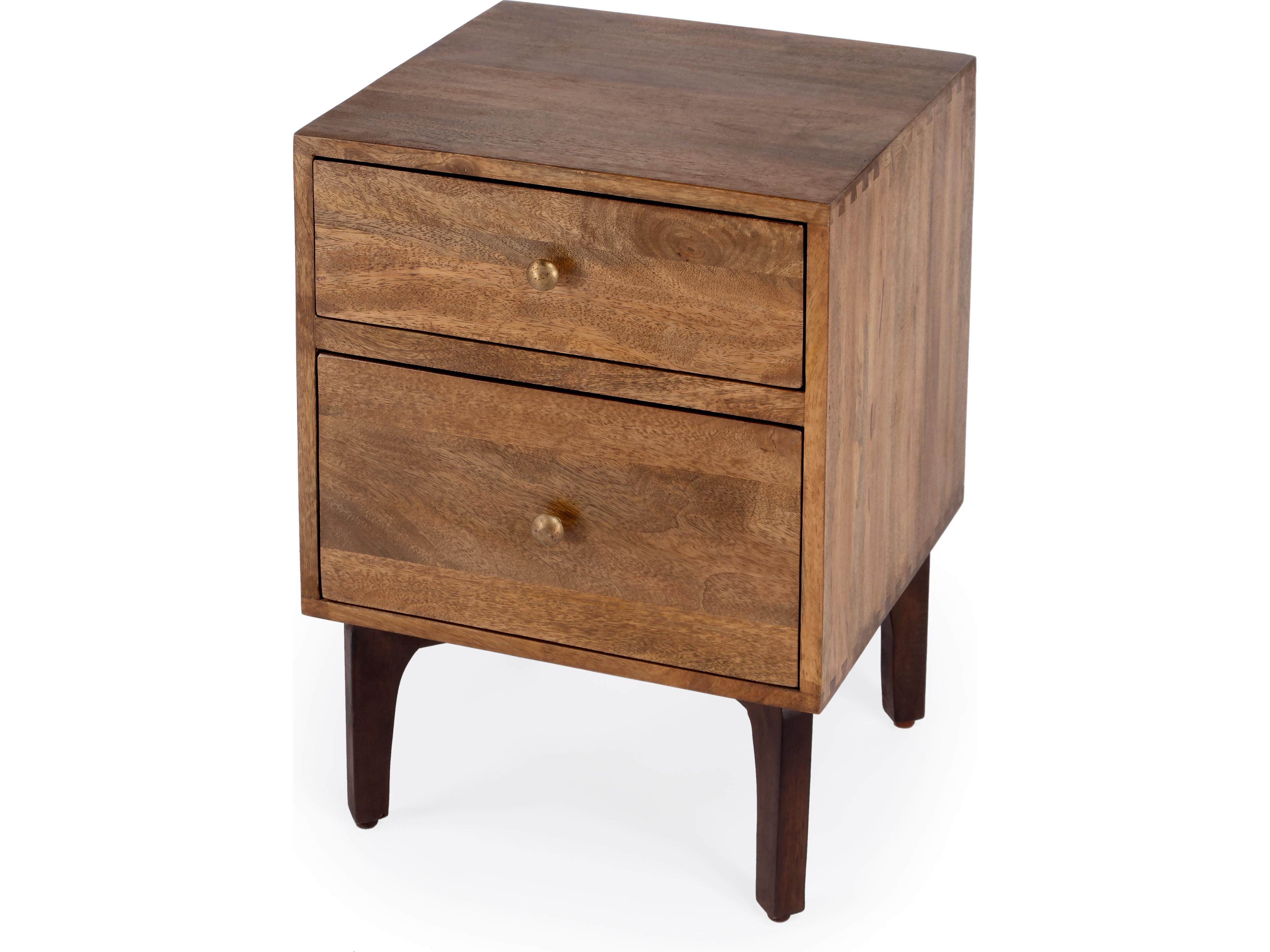 Butler Nuance Rectangular Wood Brown End Table