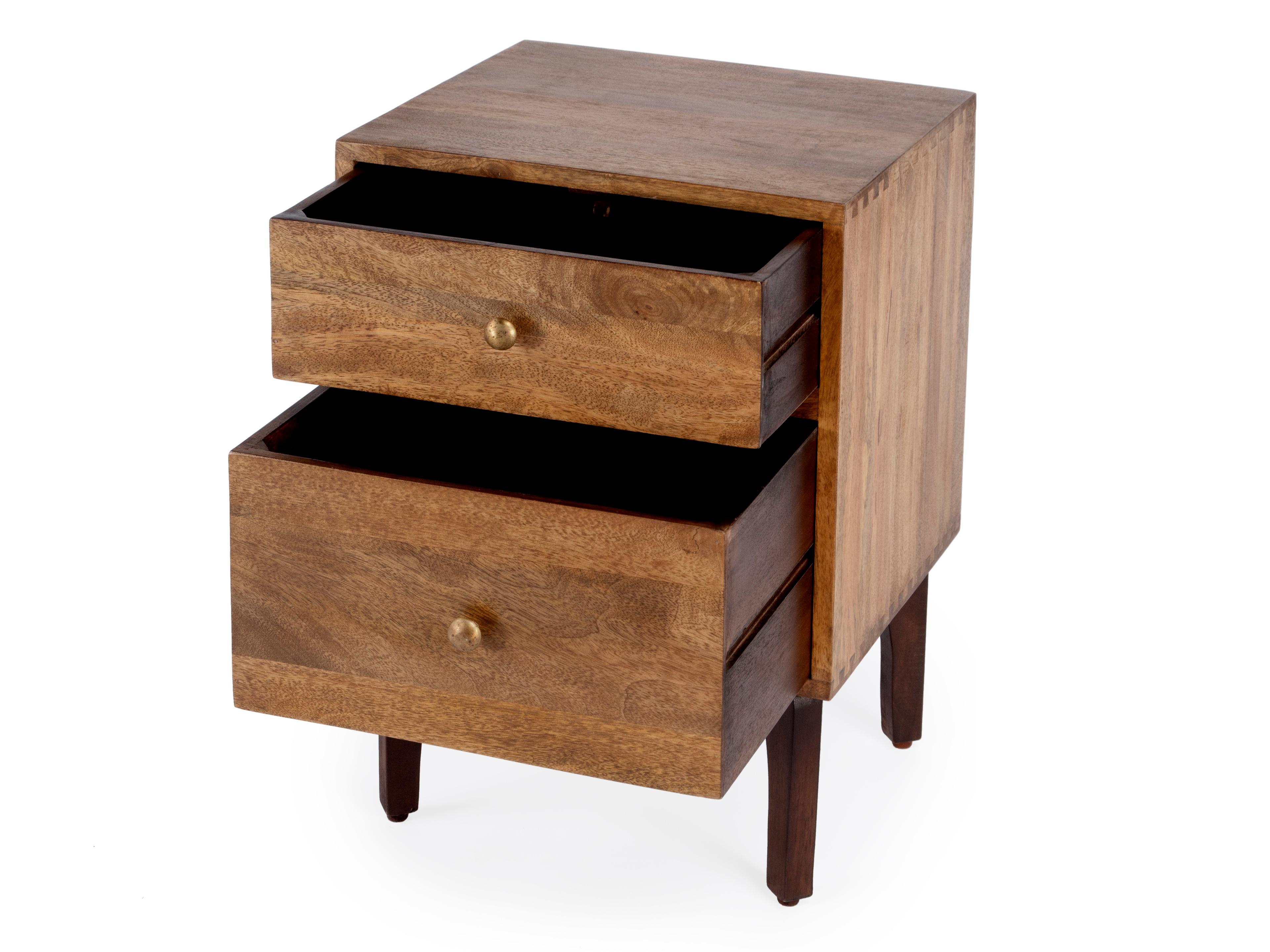 Butler Nuance Rectangular Wood Brown End Table