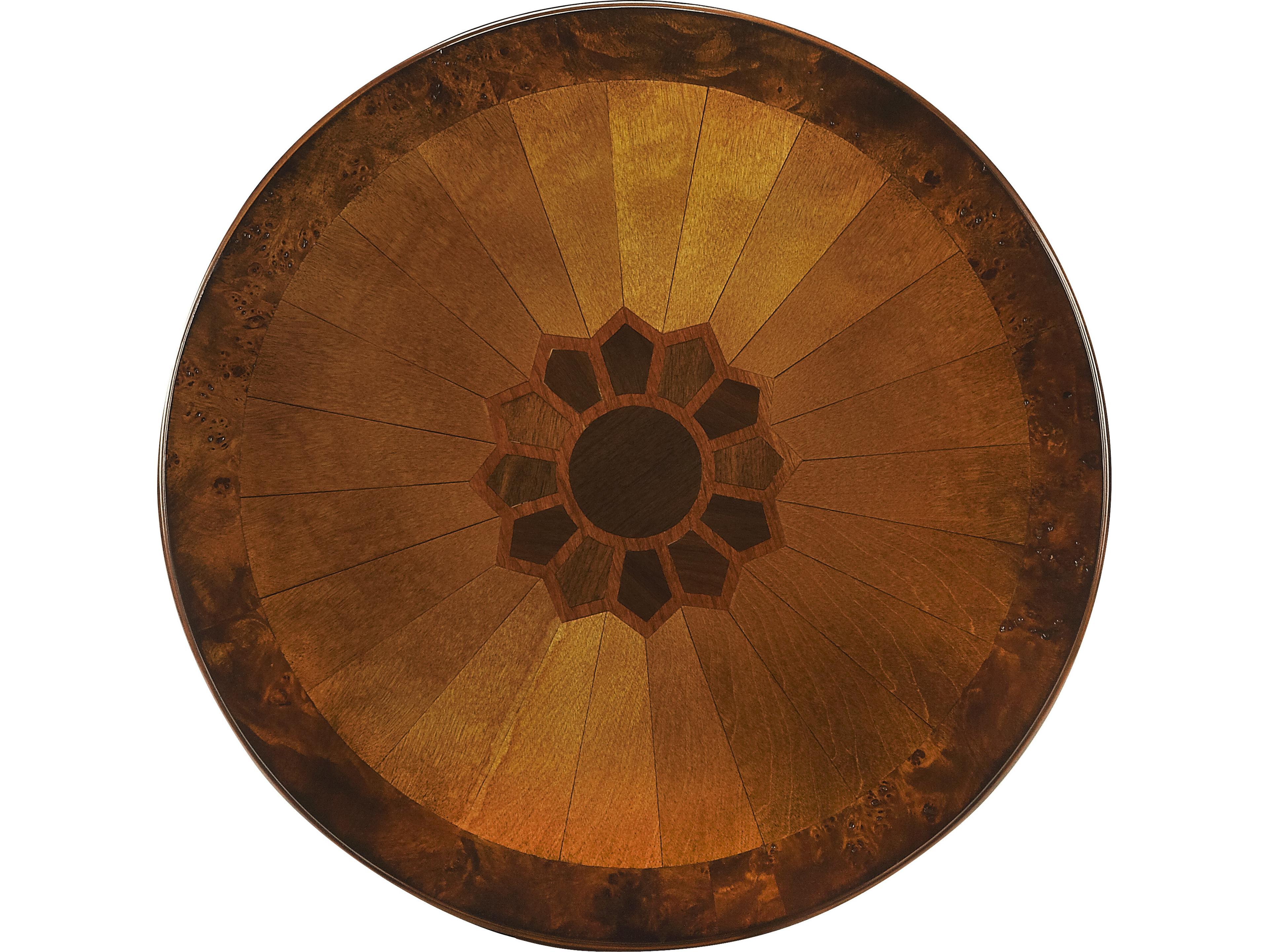 Butler Archer Round Wood Olive Ash End Table