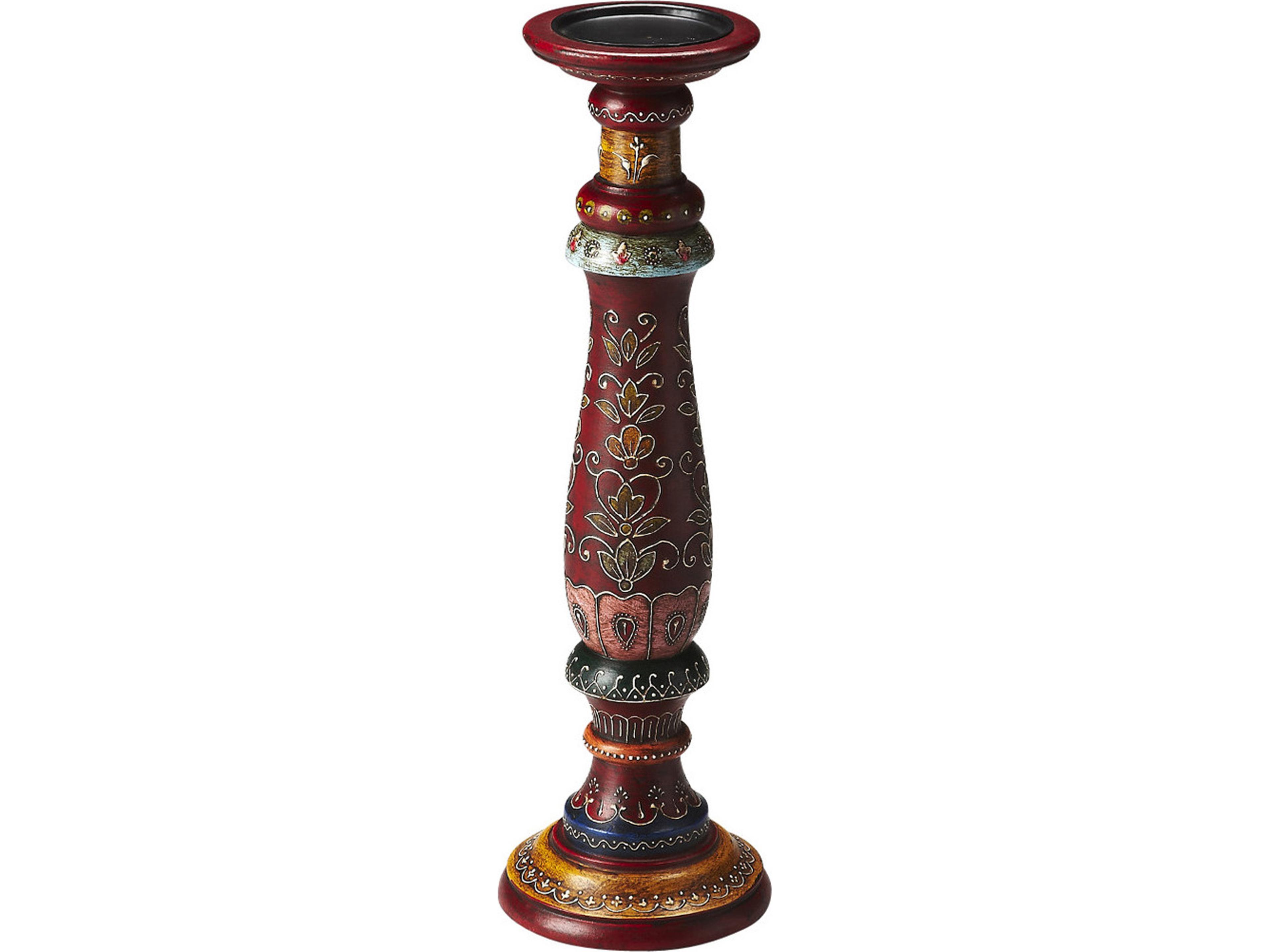 Butler Meadow Hand Painted Candle Holder