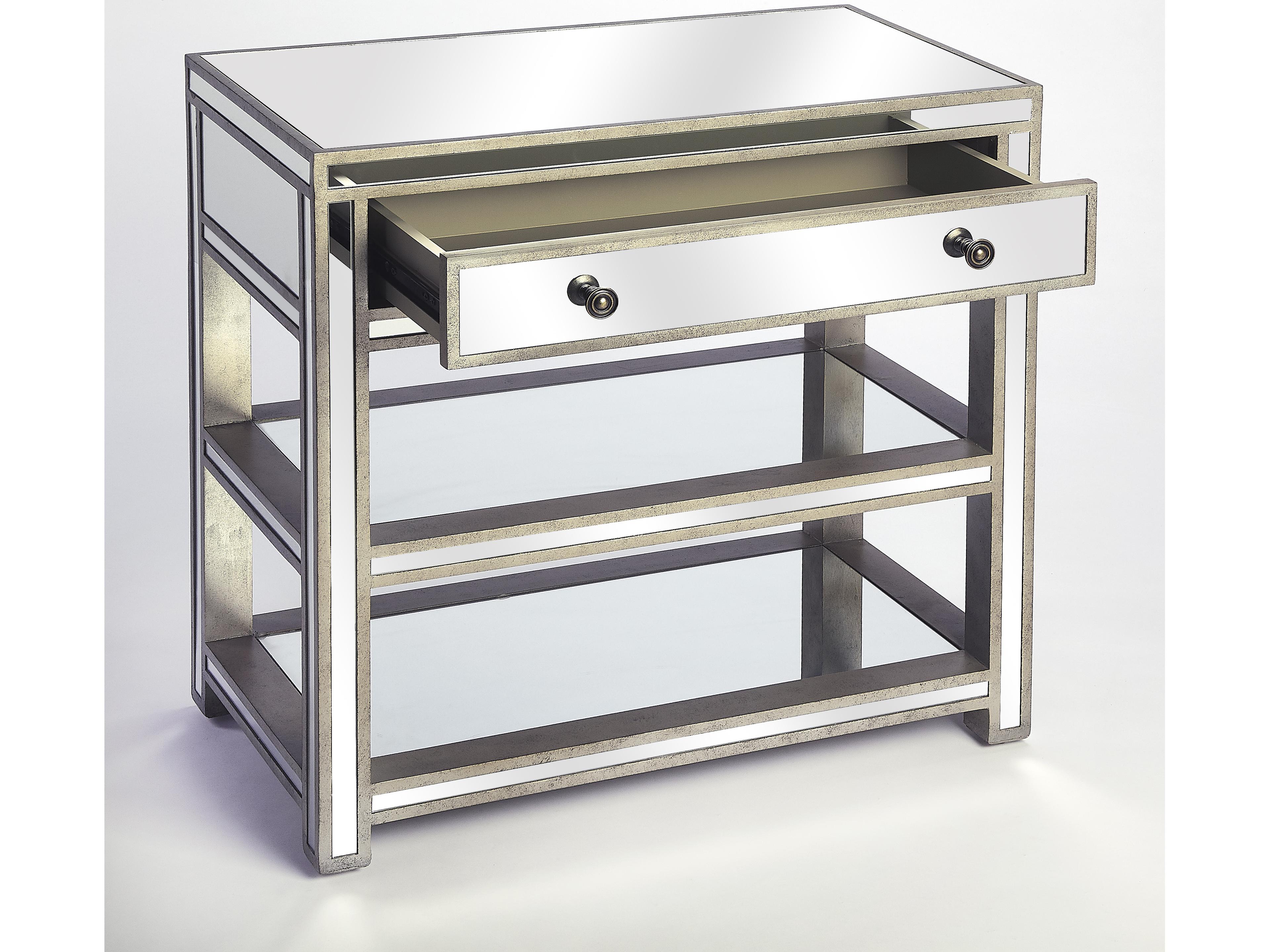 Butler Miranda Rectangular Mirror Console Table