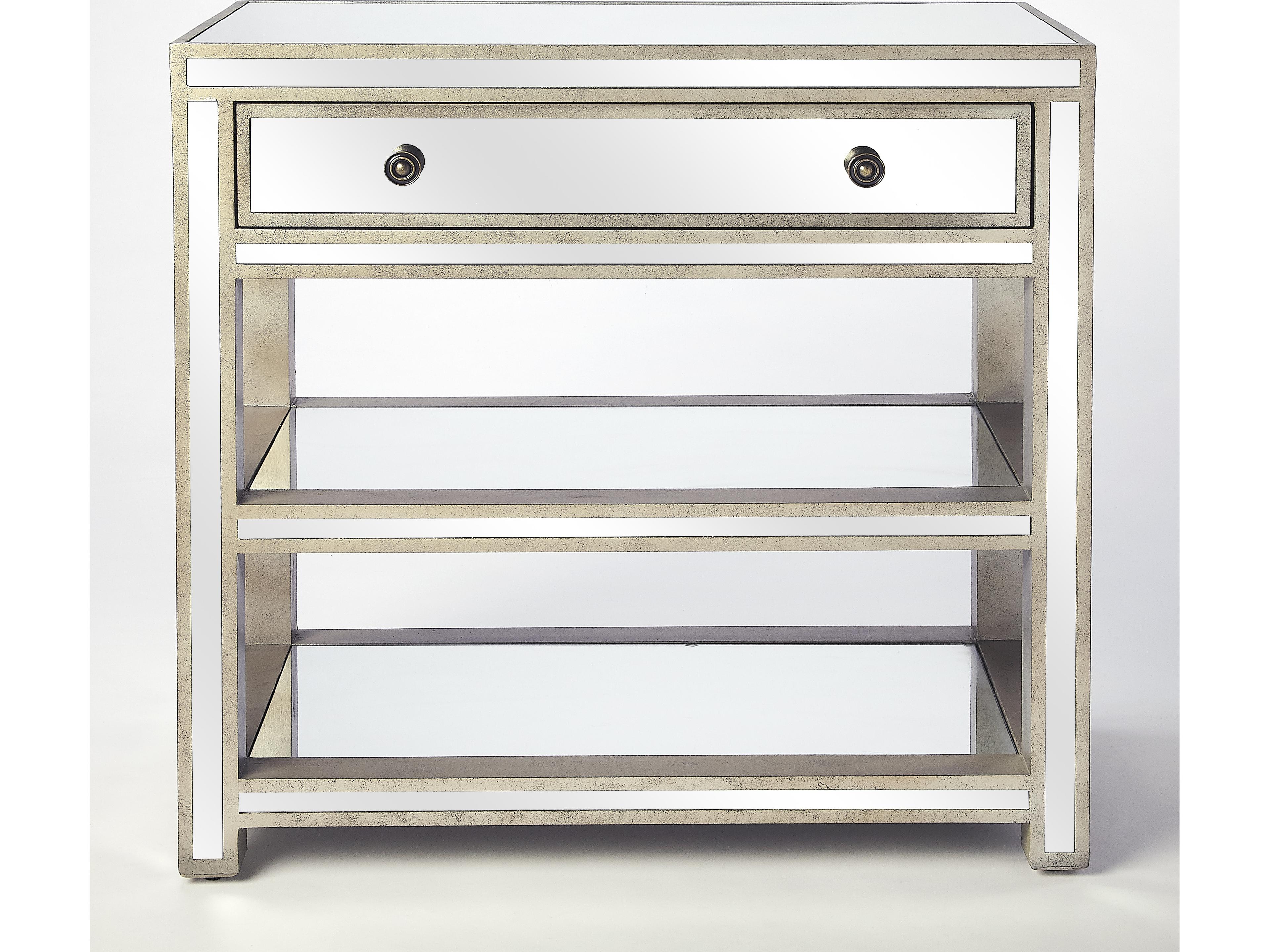 Butler Miranda Rectangular Mirror Console Table