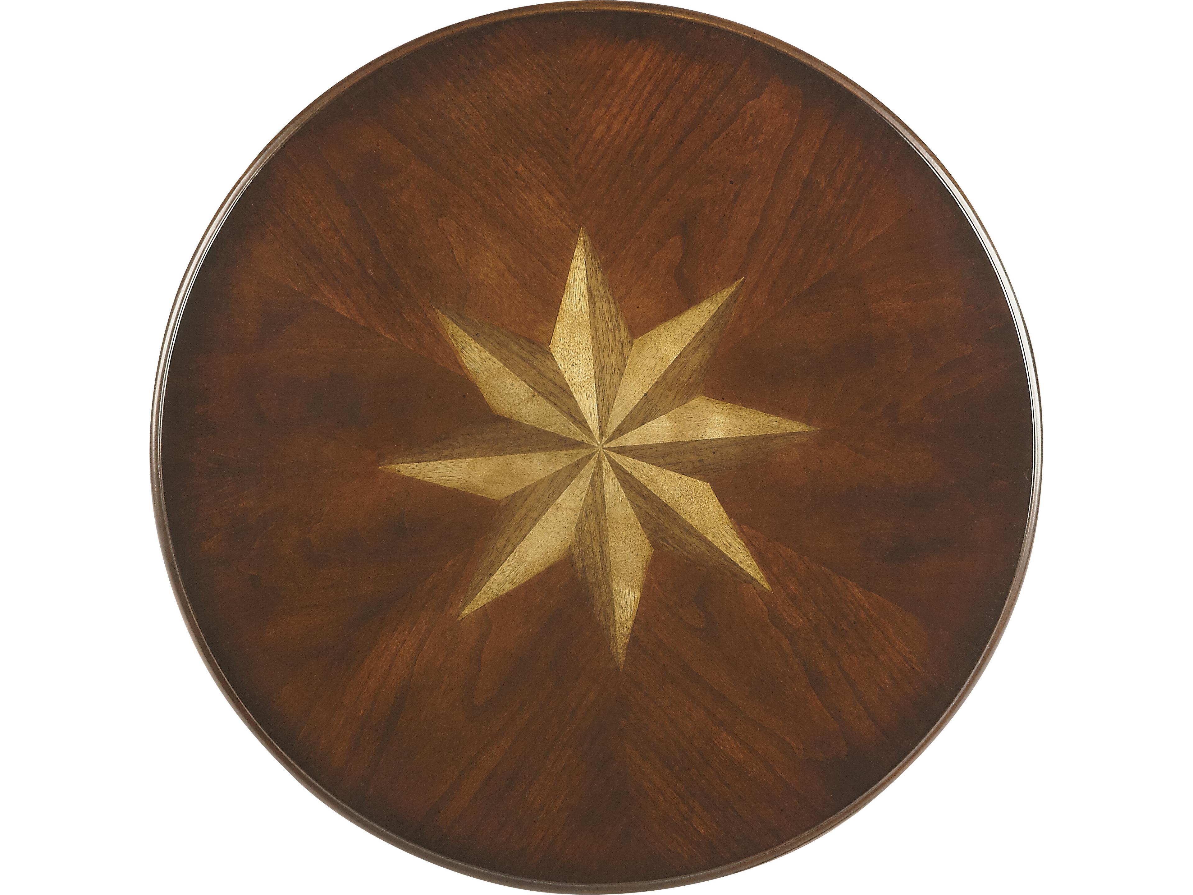 Butler Isla Round Wood Cherry End Table