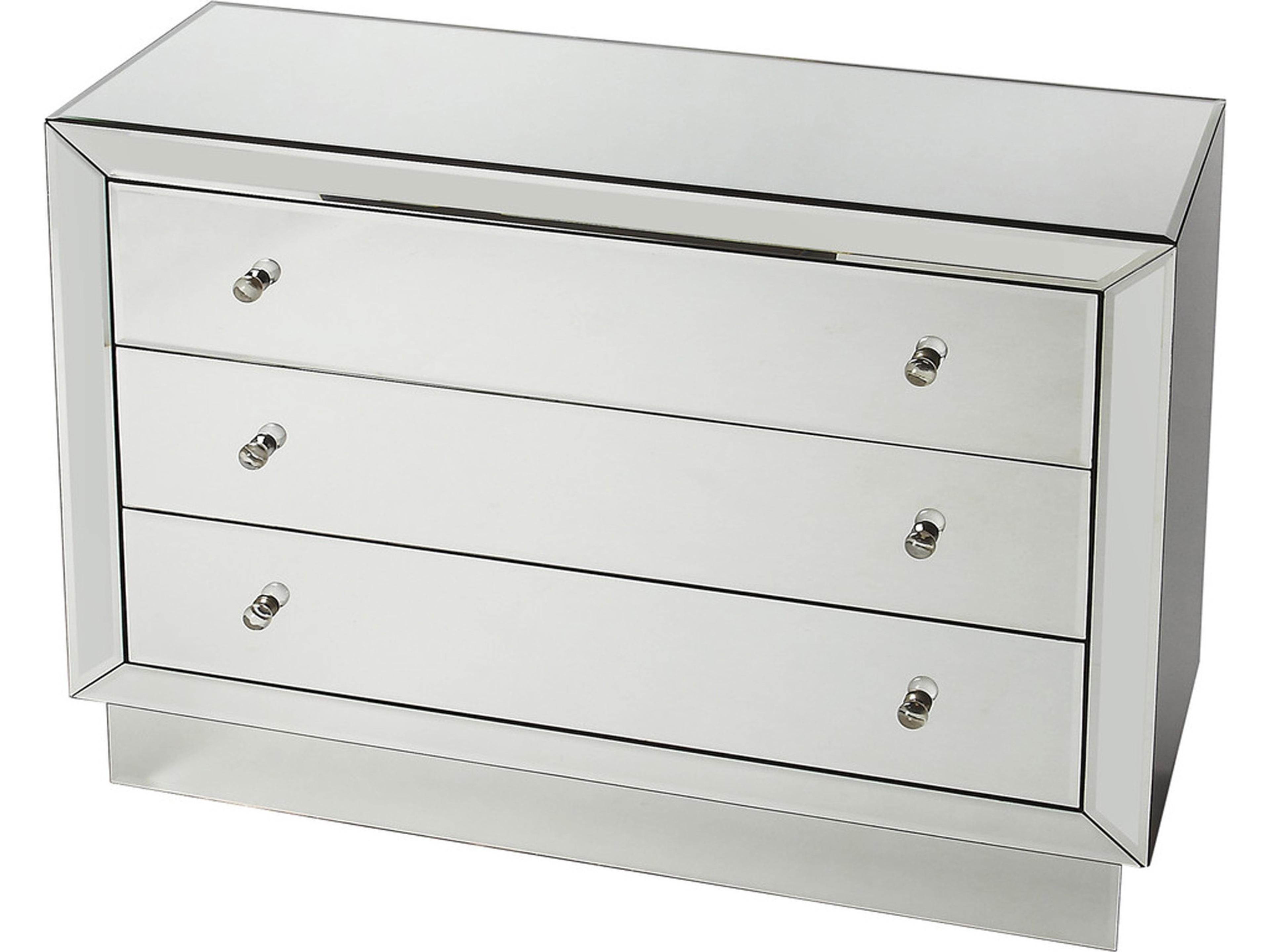 Butler Emma Mirror Mirrored Accent Chest