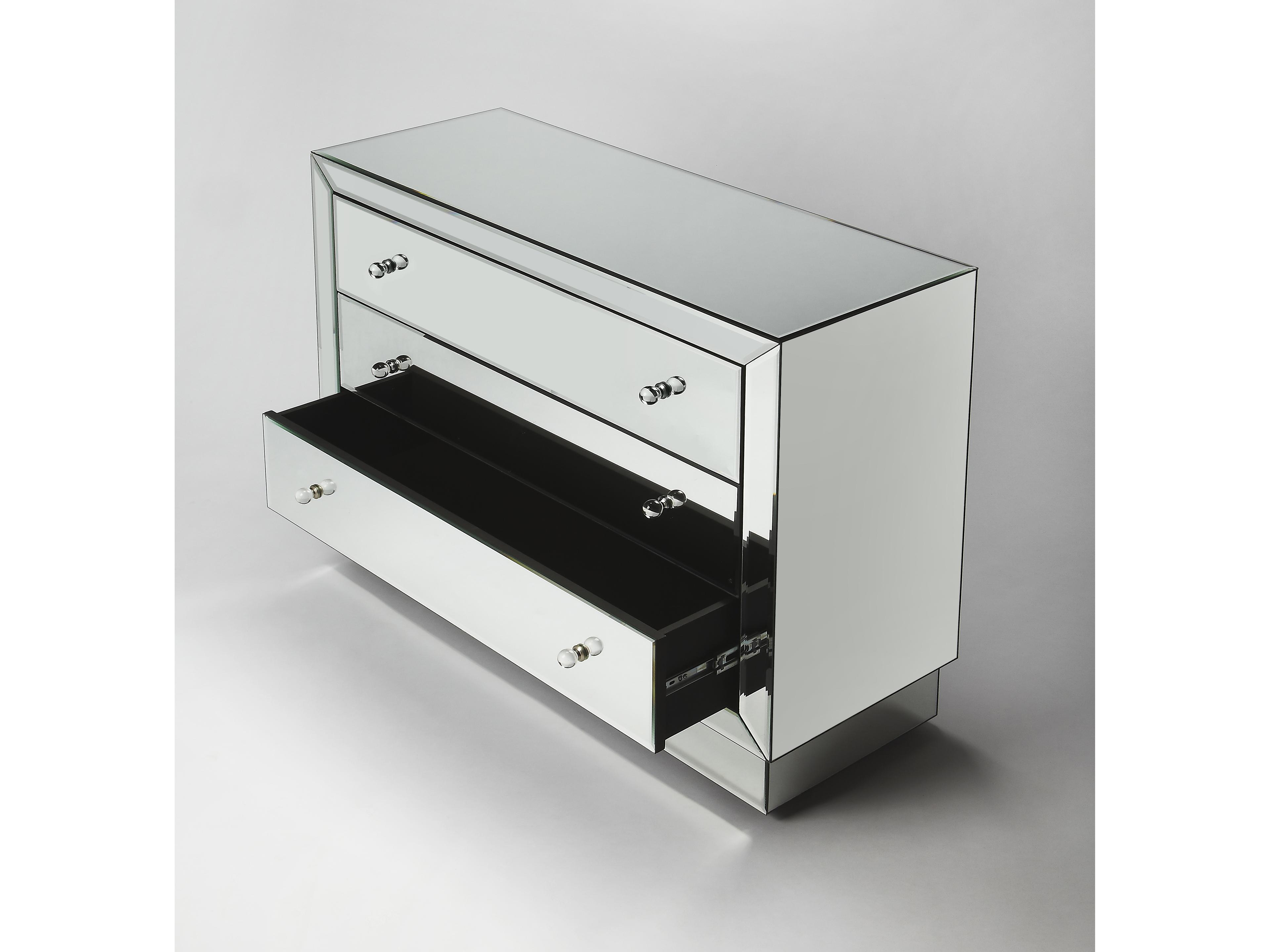 Butler Emma Mirror Mirrored Accent Chest
