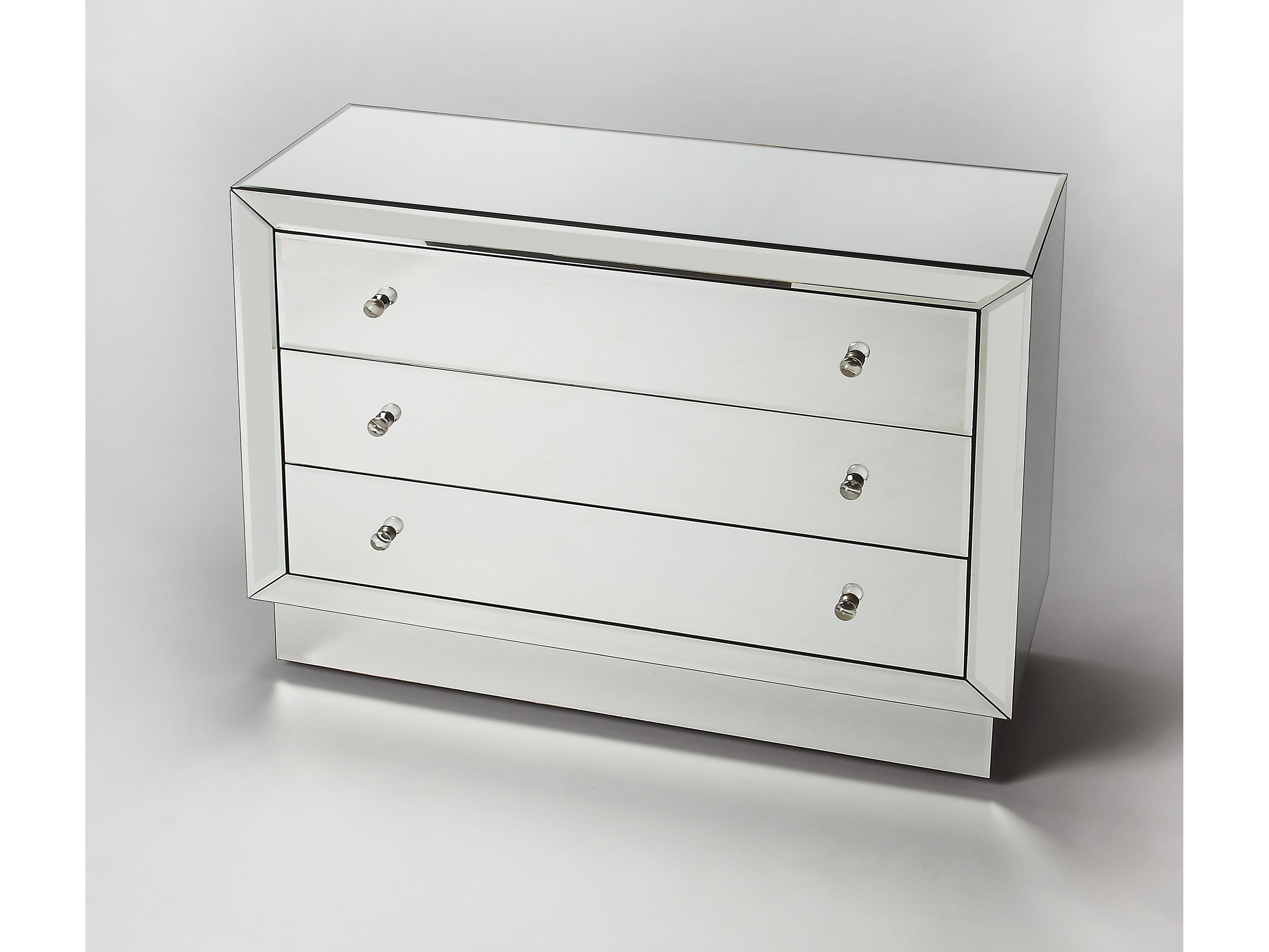 Butler Emma Mirror Mirrored Accent Chest