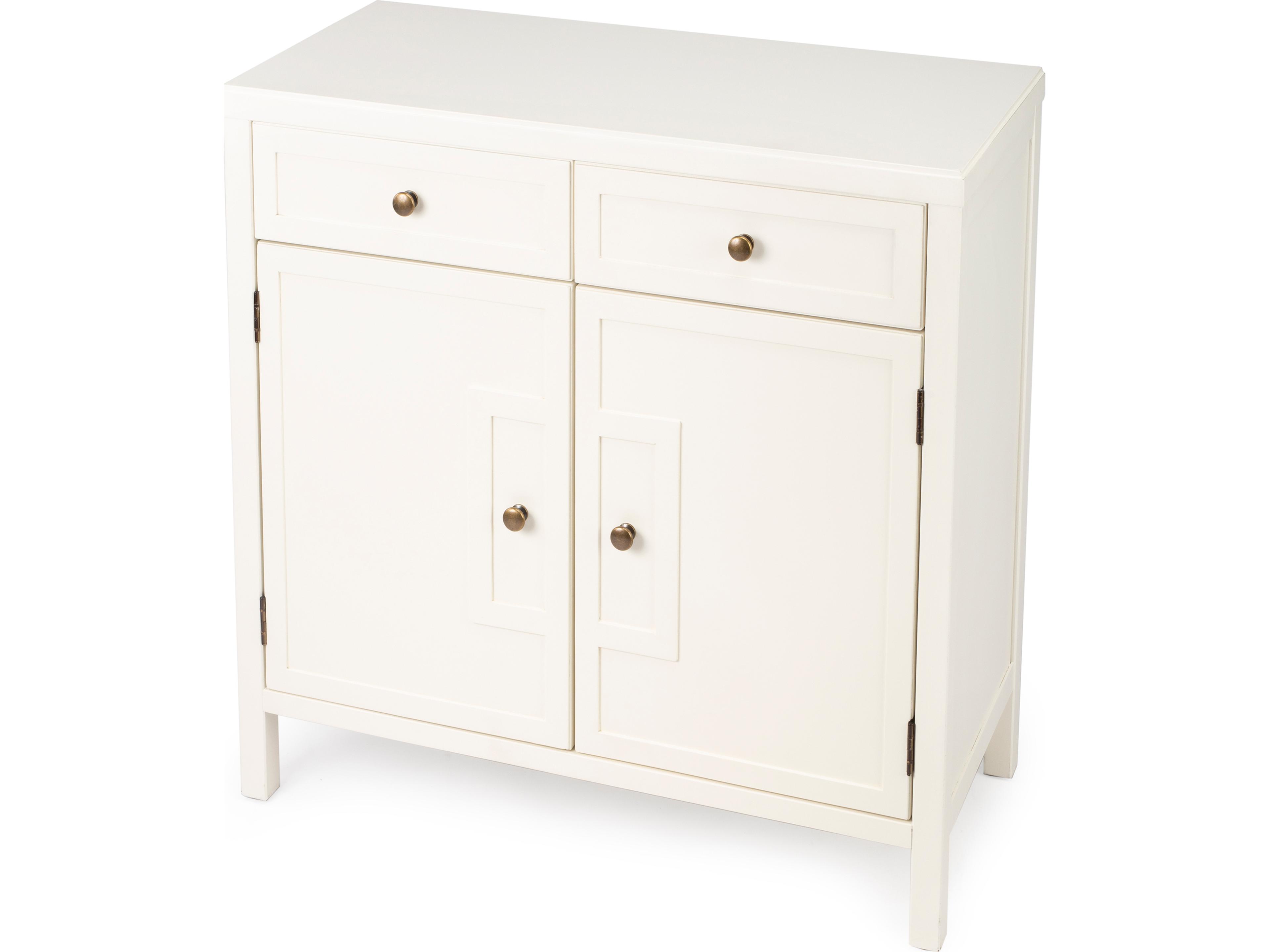 Imperial White Accent Cabinet