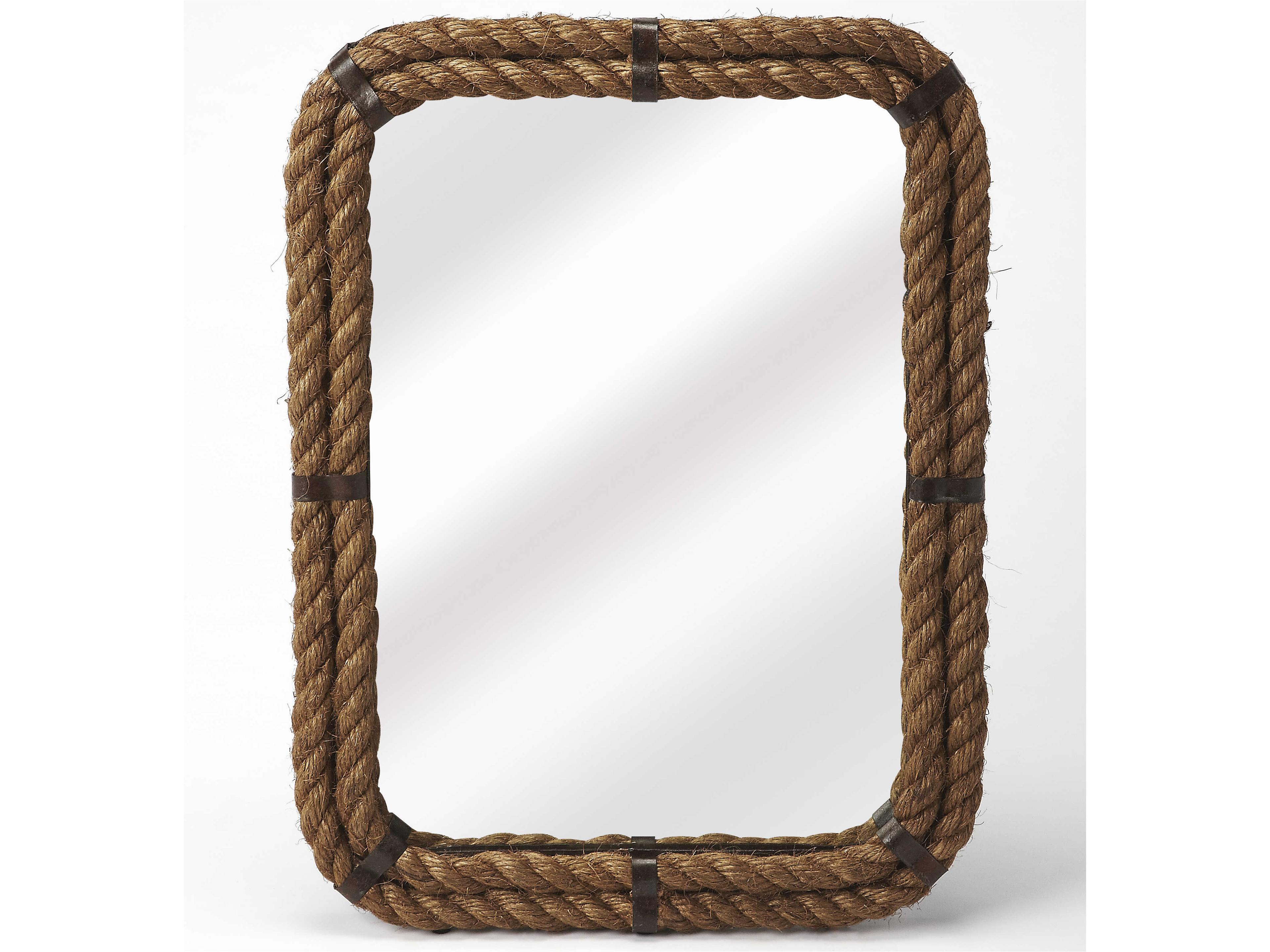 Darby Mountain Lodge Rectangular Wall Mirror