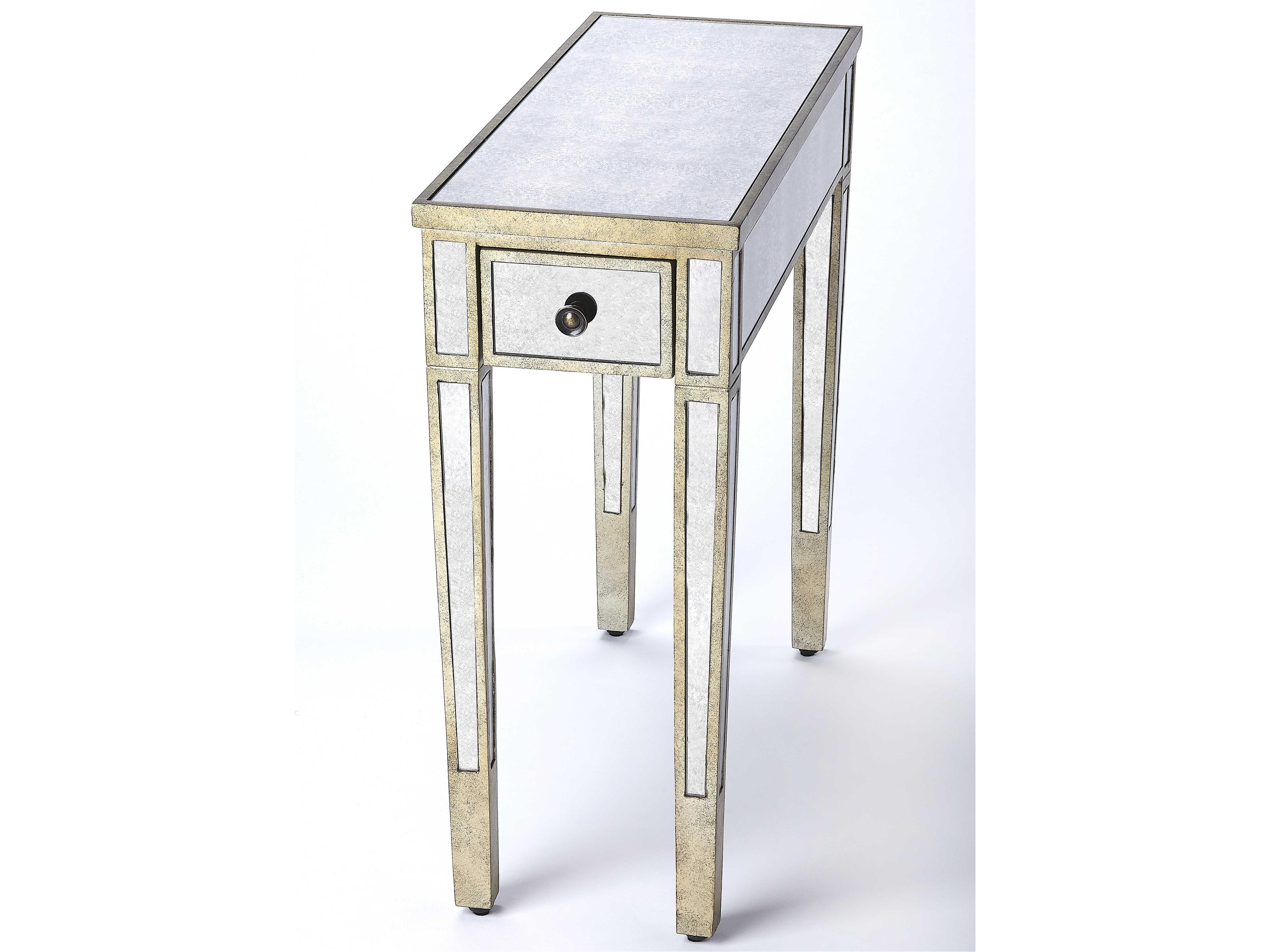 Katarina Rectangular Mirror End Table