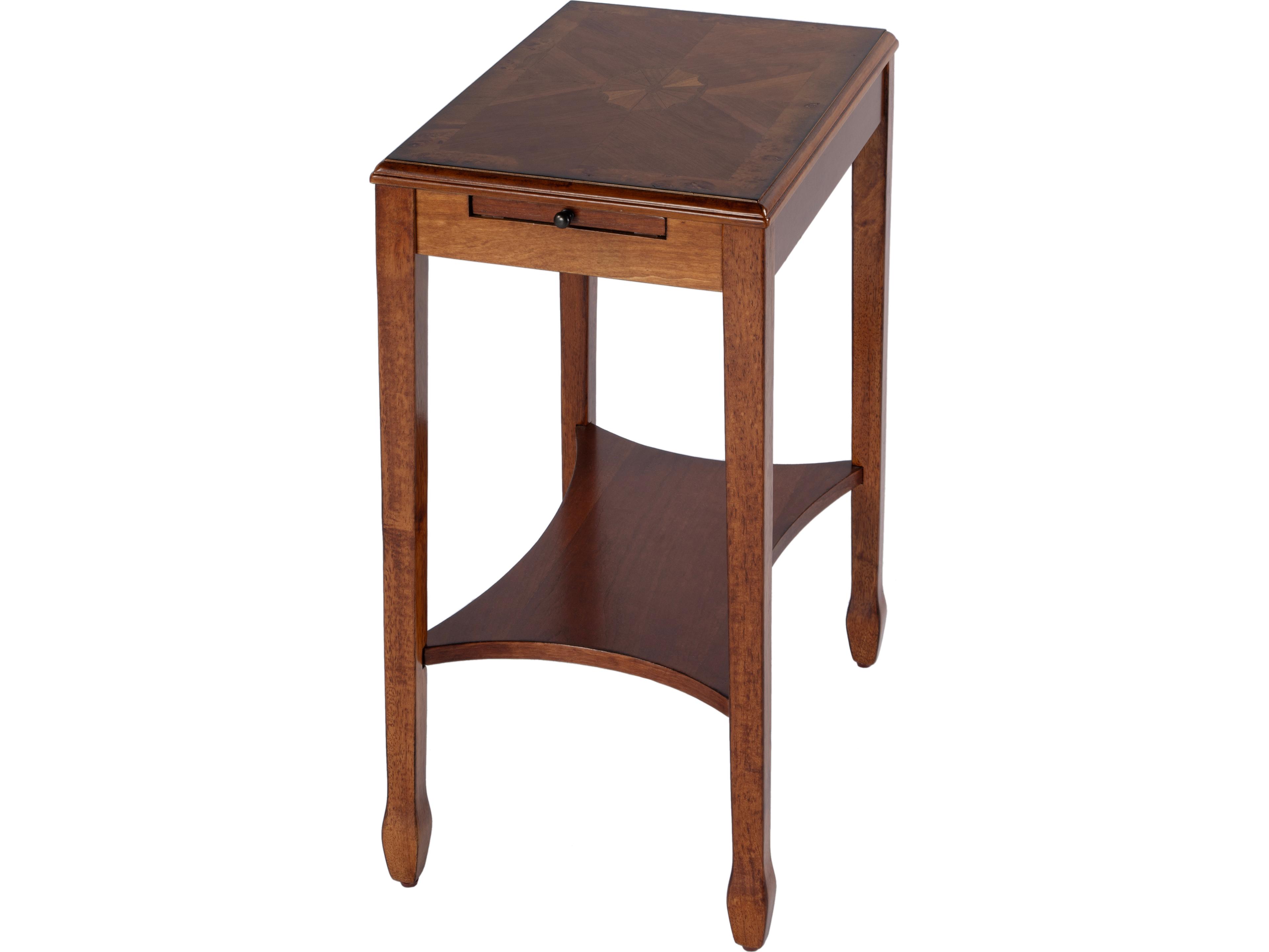 Gilbert Rectangular Wood Olive Ash End Table