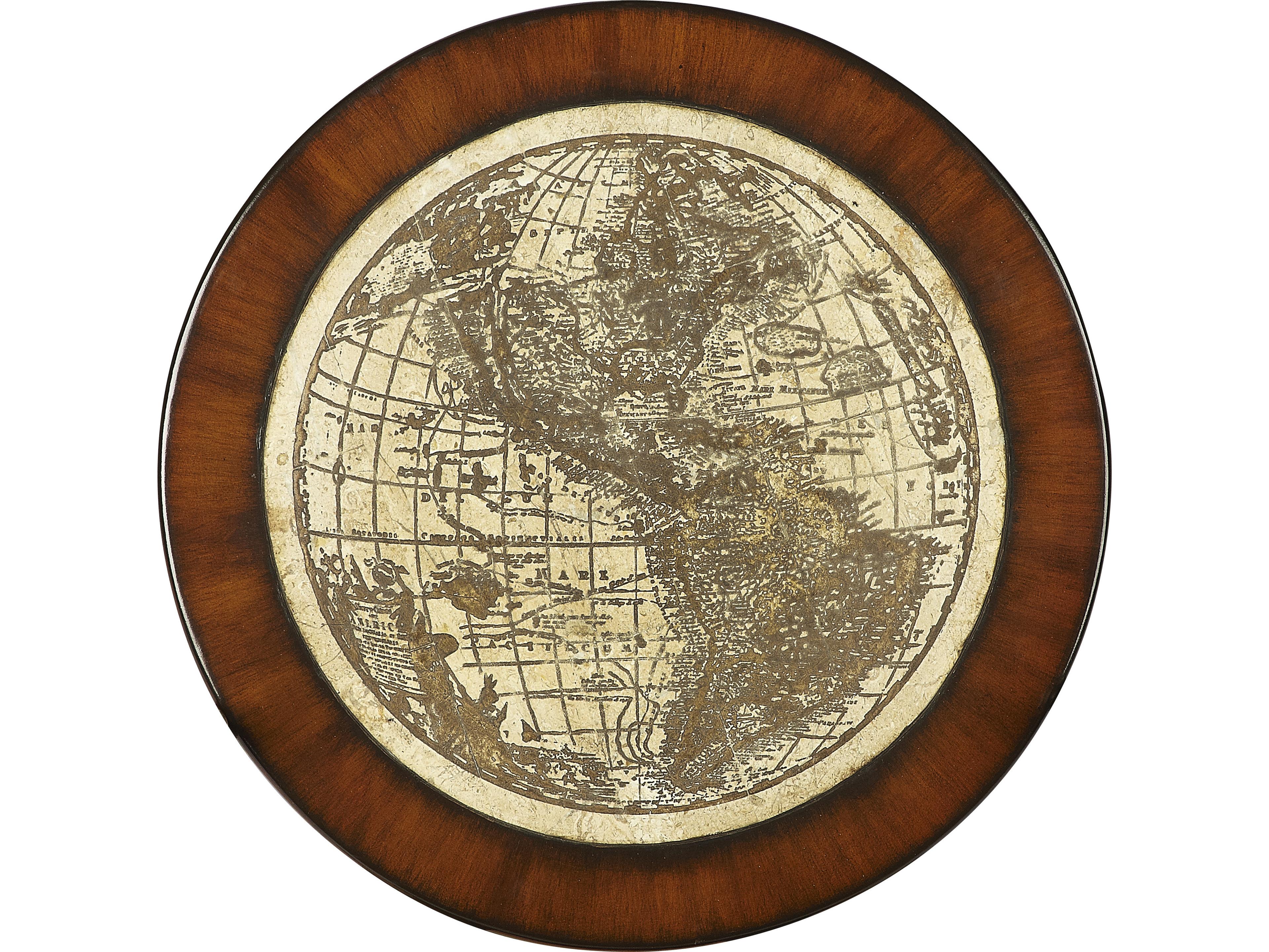 Butler Magellan Round Stone Heritage End Table