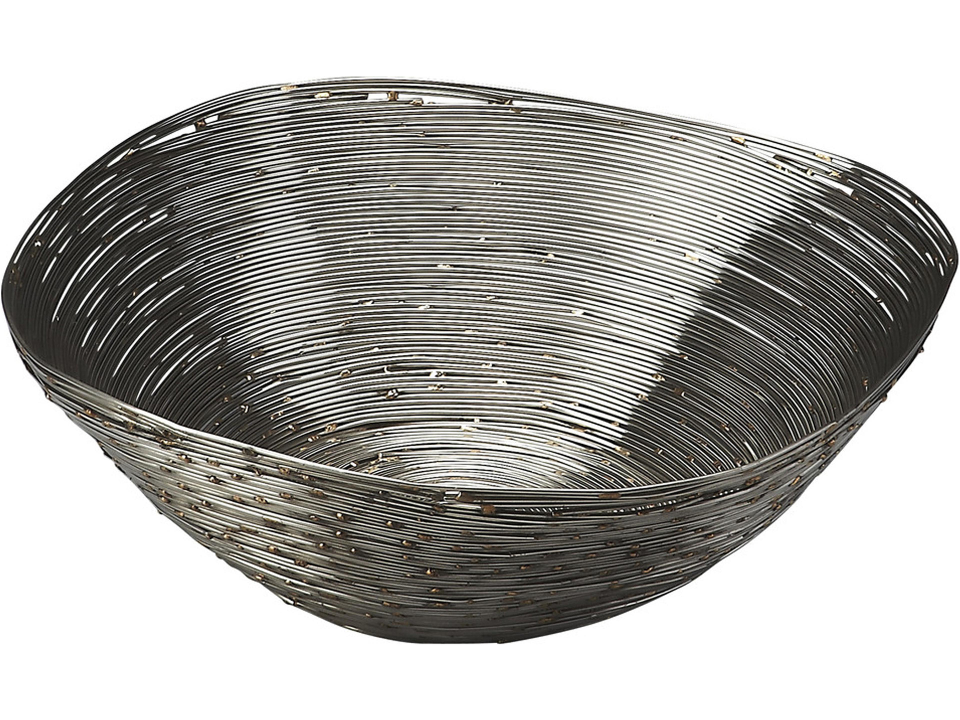 Live Wire Metal Decorative Bowl