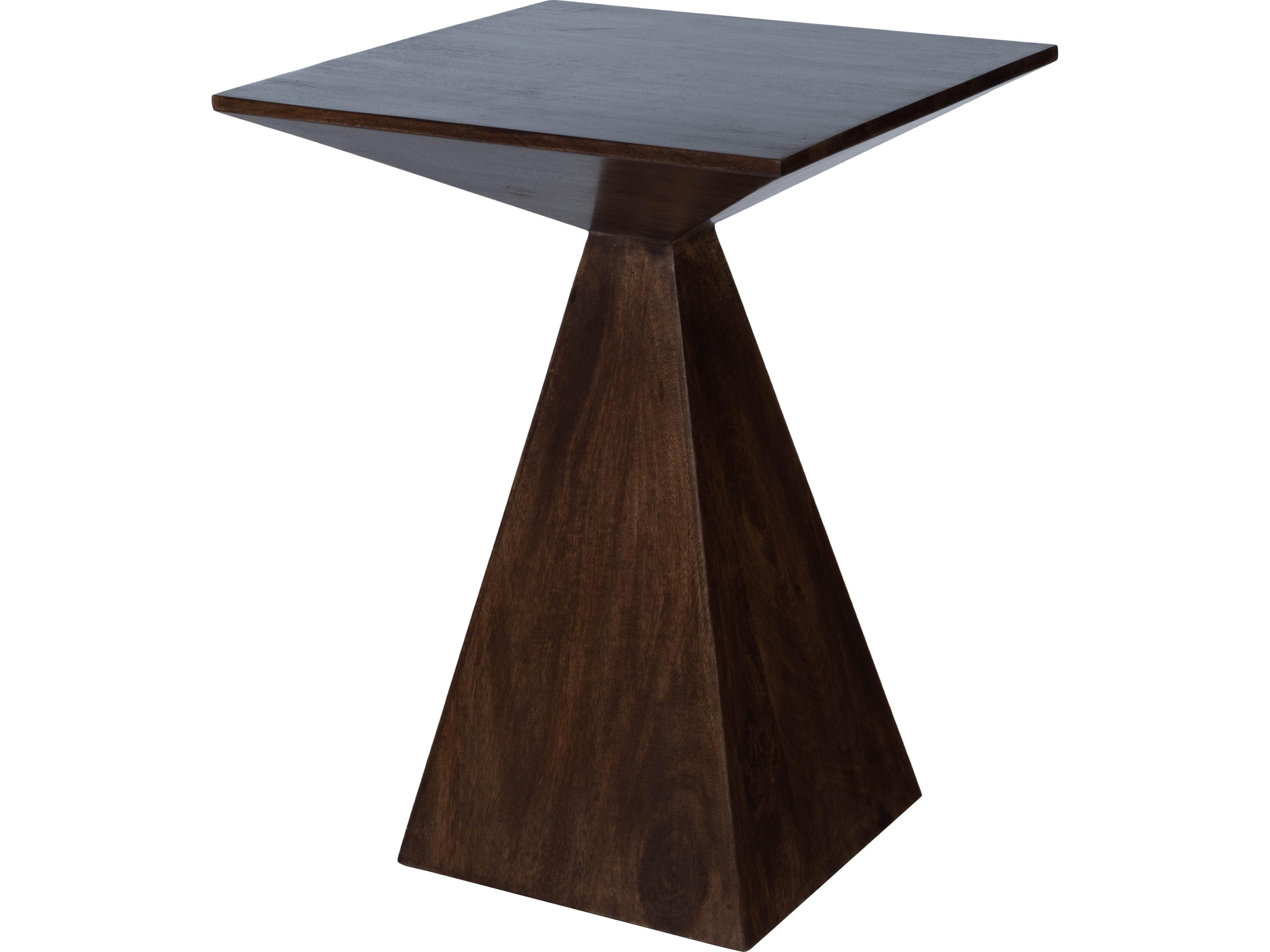 Titus Square Wood Coffee End Table