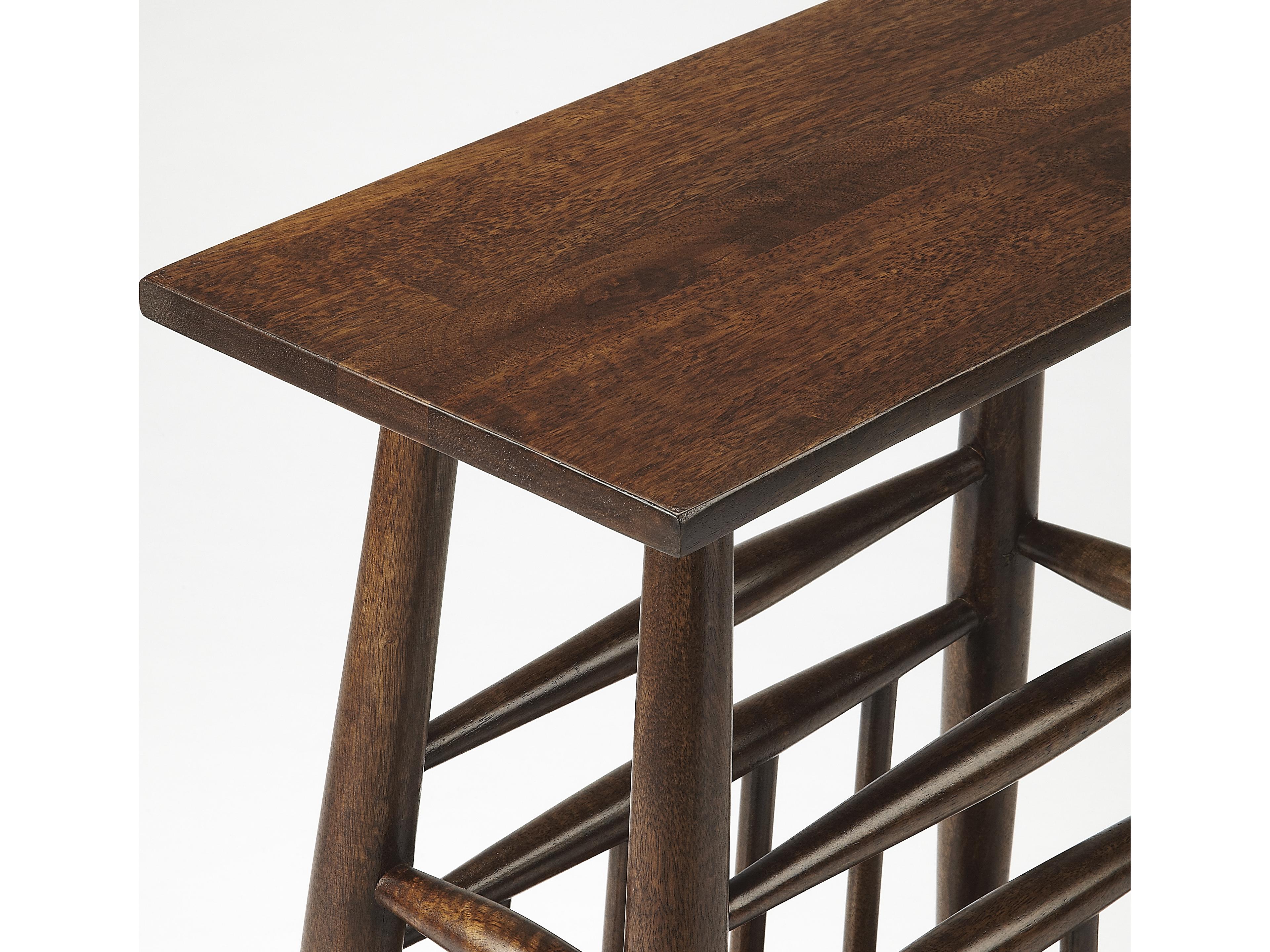 Butler Bowen Rectangular Wood Brown End Table