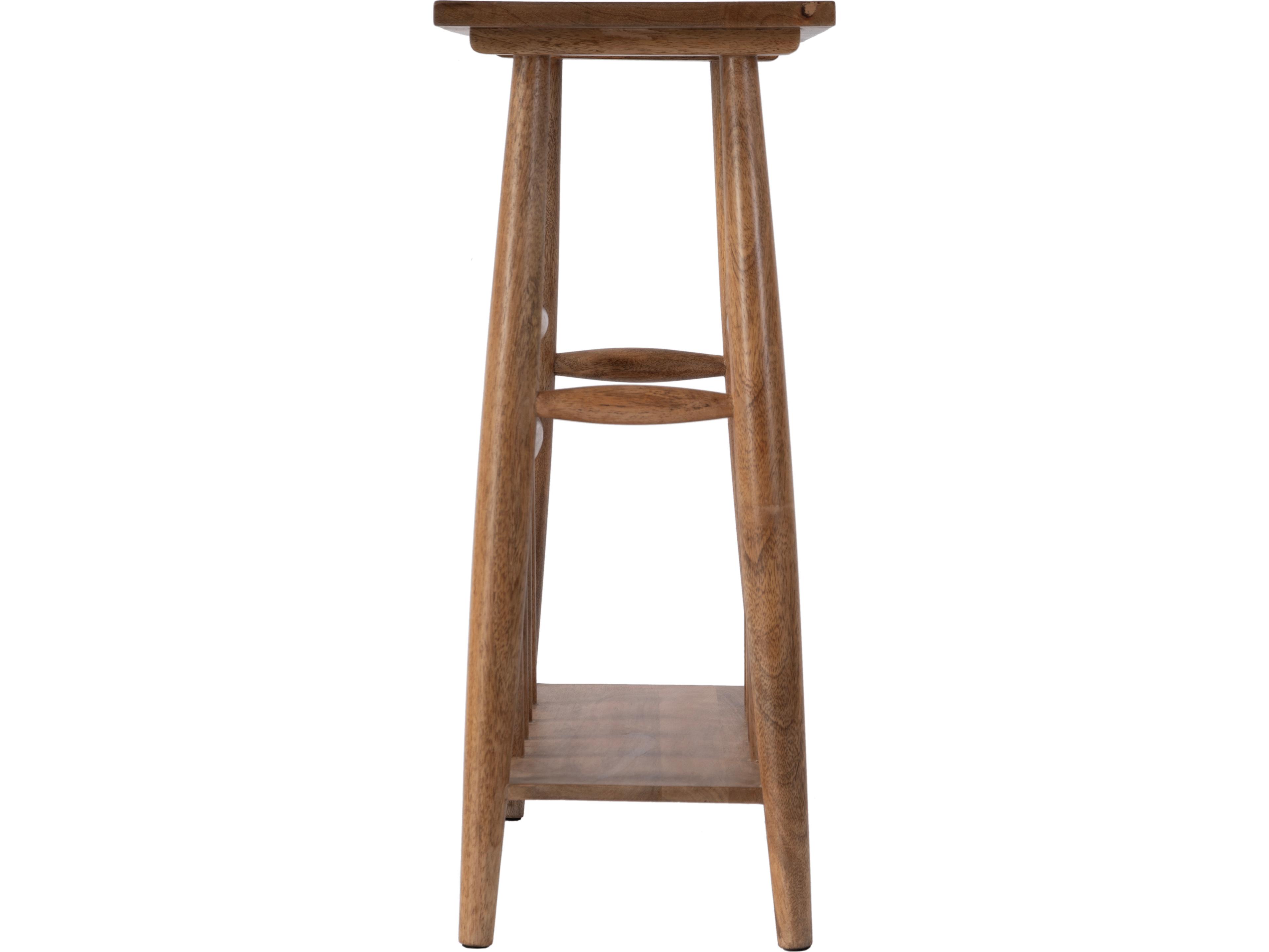 Butler Bowen Rectangular Wood Natural End Table