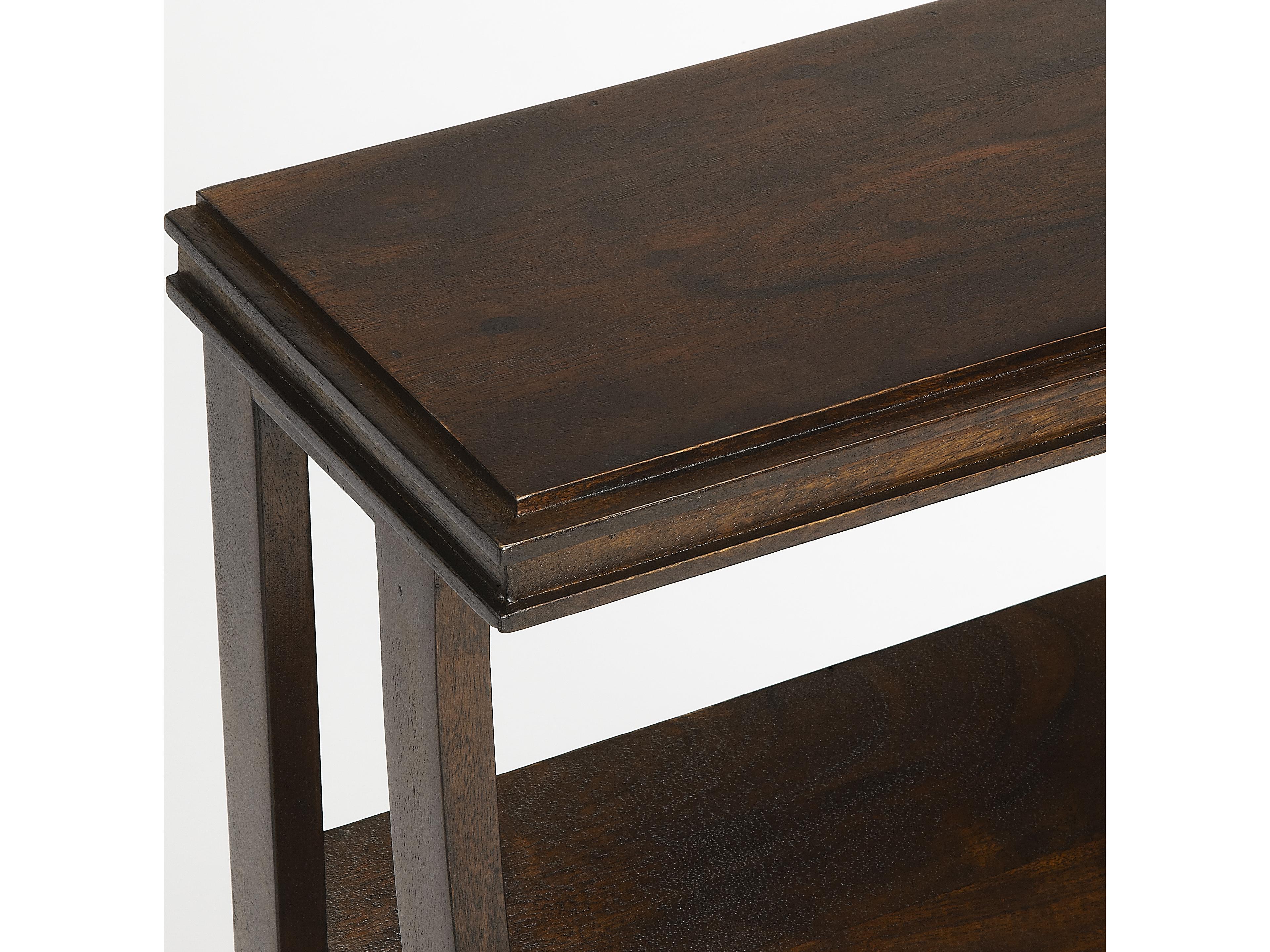 Butler Pascal Rectangular Wood End Table