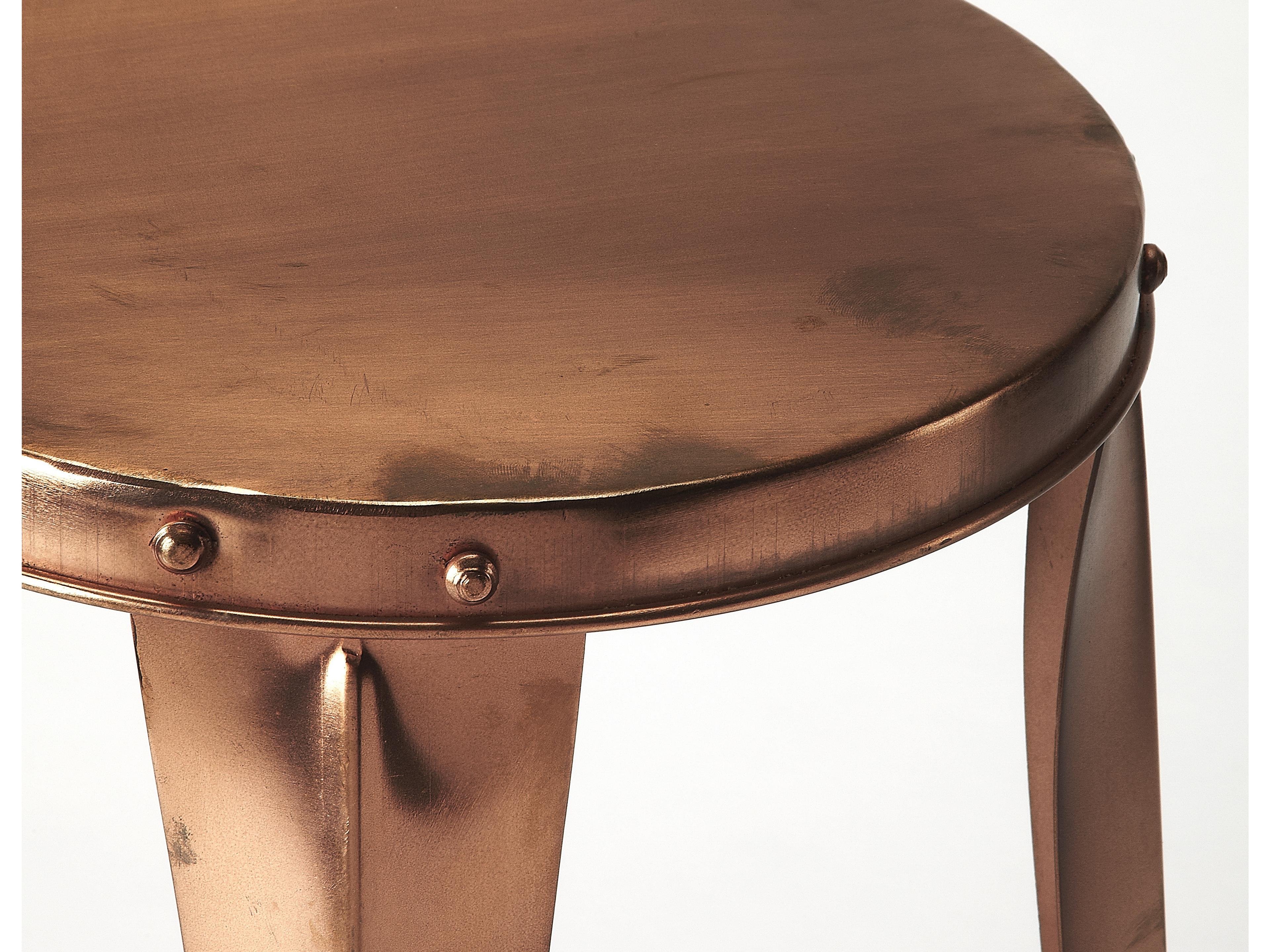 Butler Ulrich Copper Bar Stool