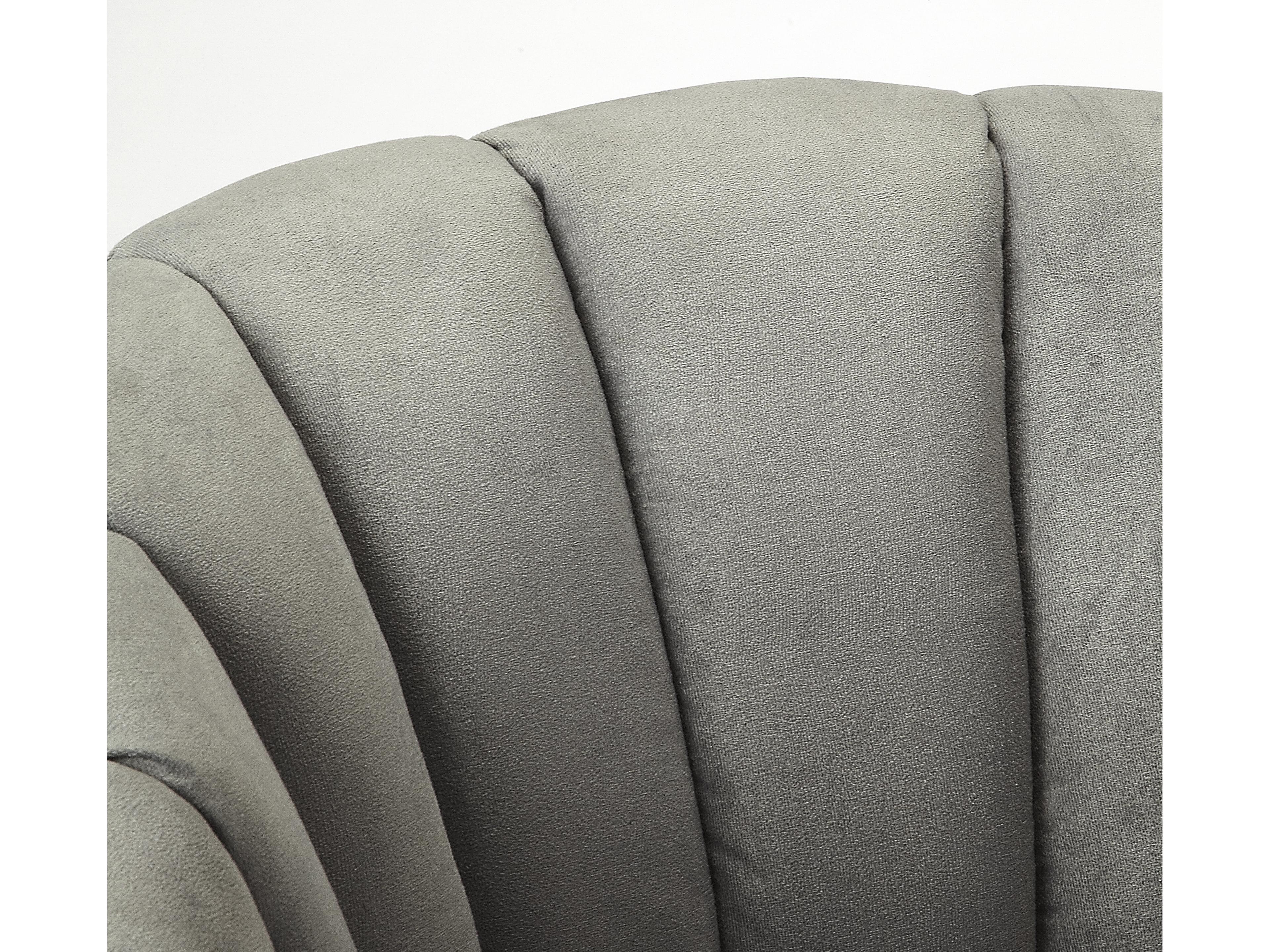 Butler Malcom Gray Velvet Accent Chair