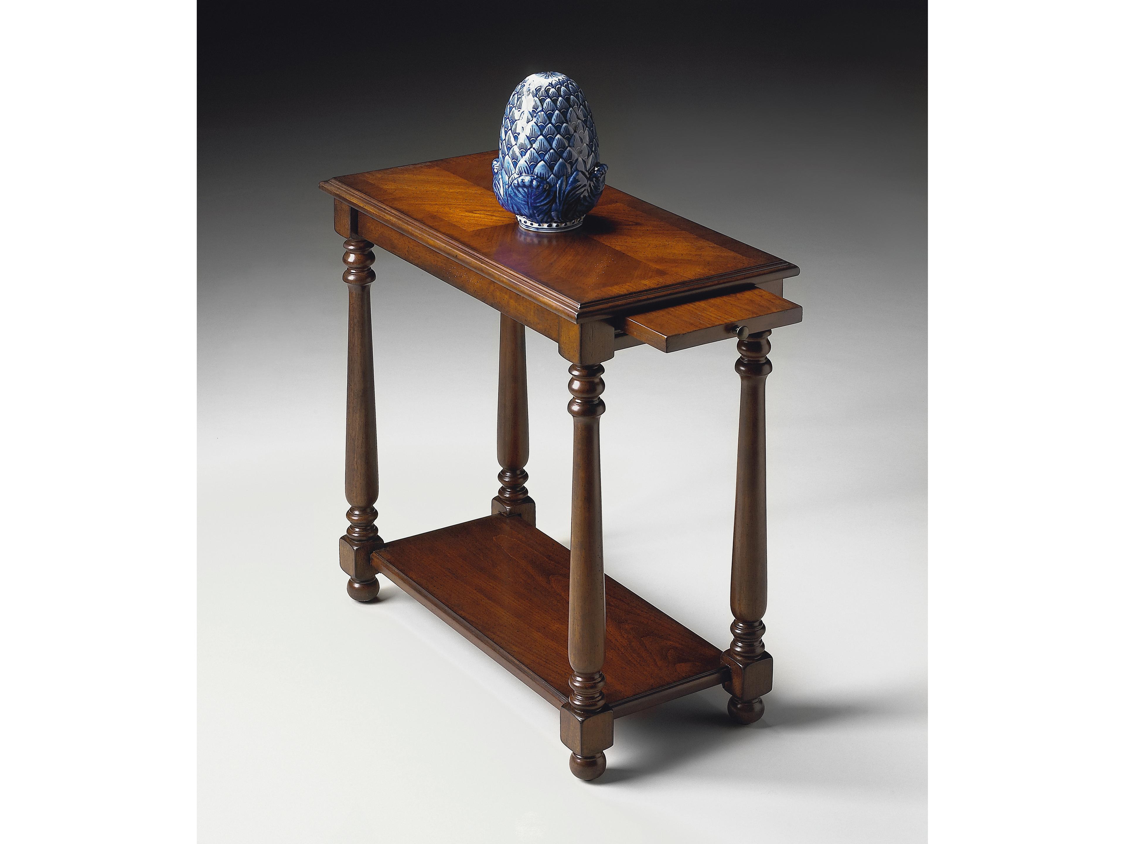 Butler Devane Rectangular Wood Cherry End Table
