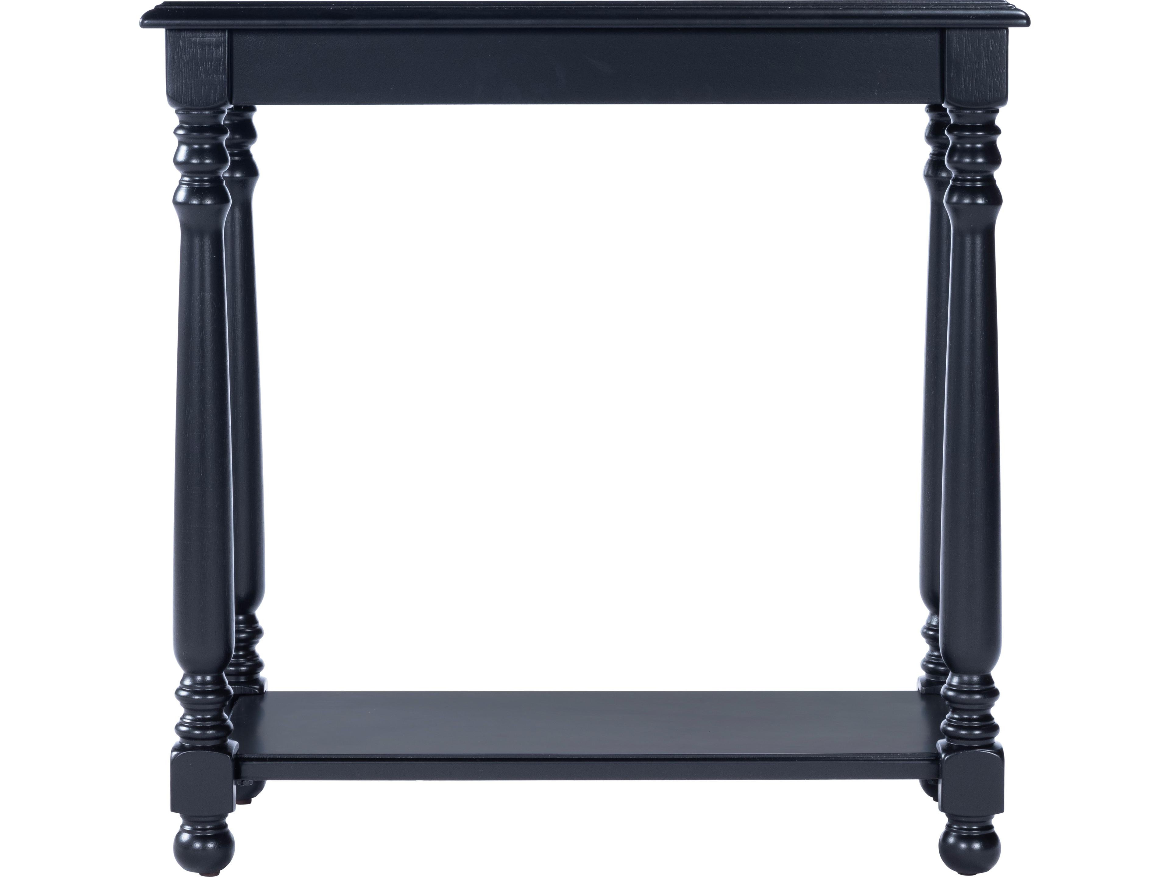 Butler Devane Rectangular Wood Black Licorice End Table