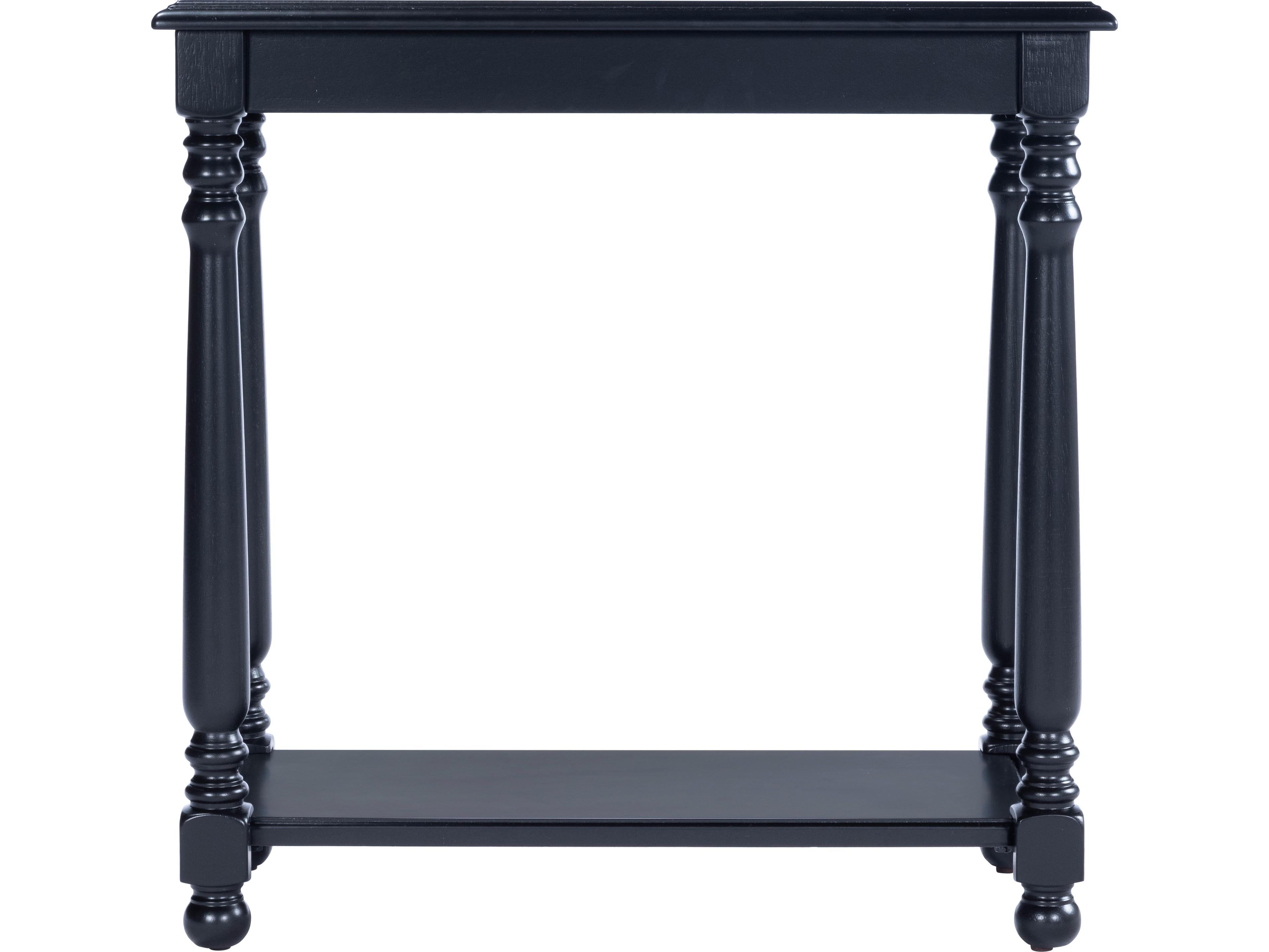 Butler Devane Rectangular Wood Black Licorice End Table