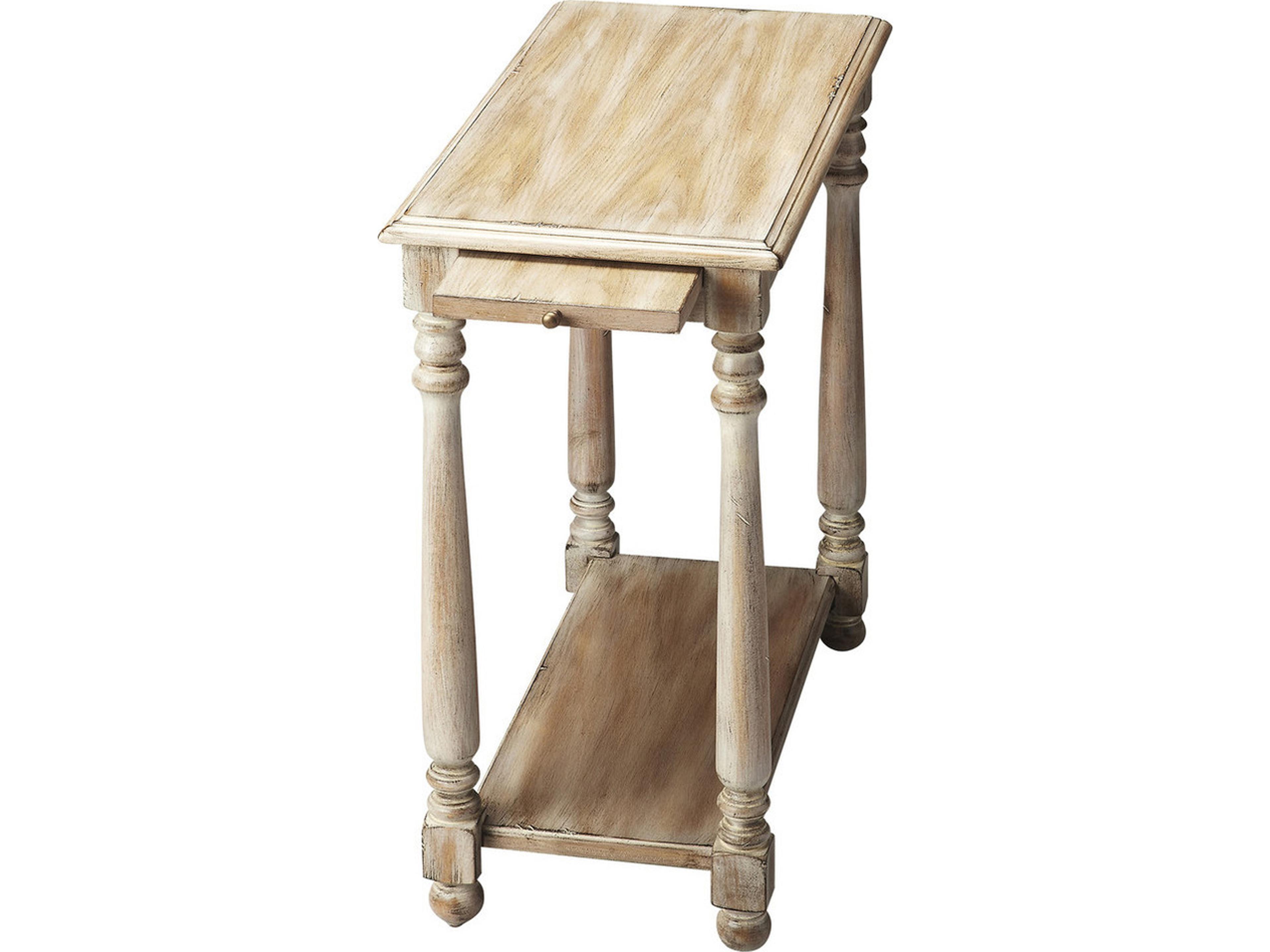 Devane Rectangular Driftwood End Table