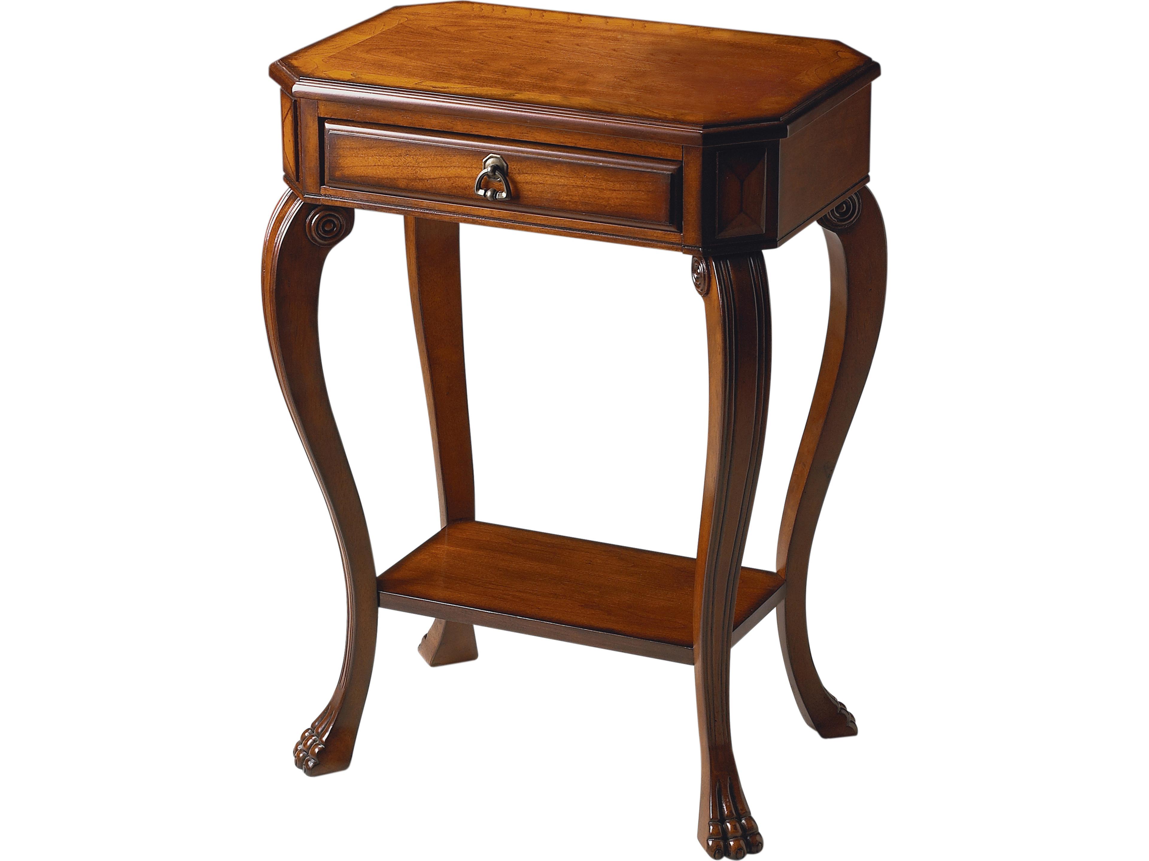 Channing Rectangular Wood Olive Ash Console Table