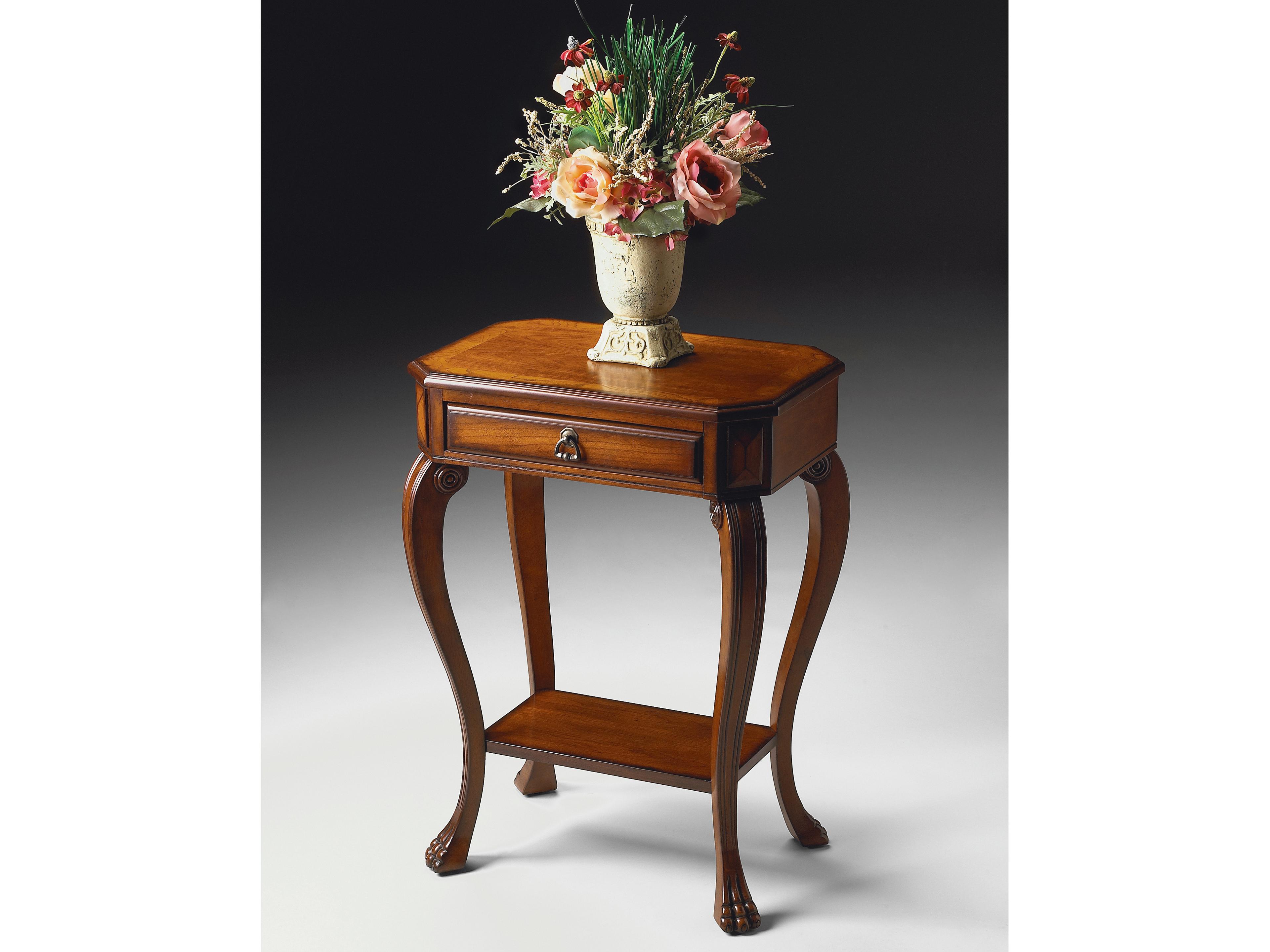 Butler Channing Rectangular Wood Olive Ash Console Table