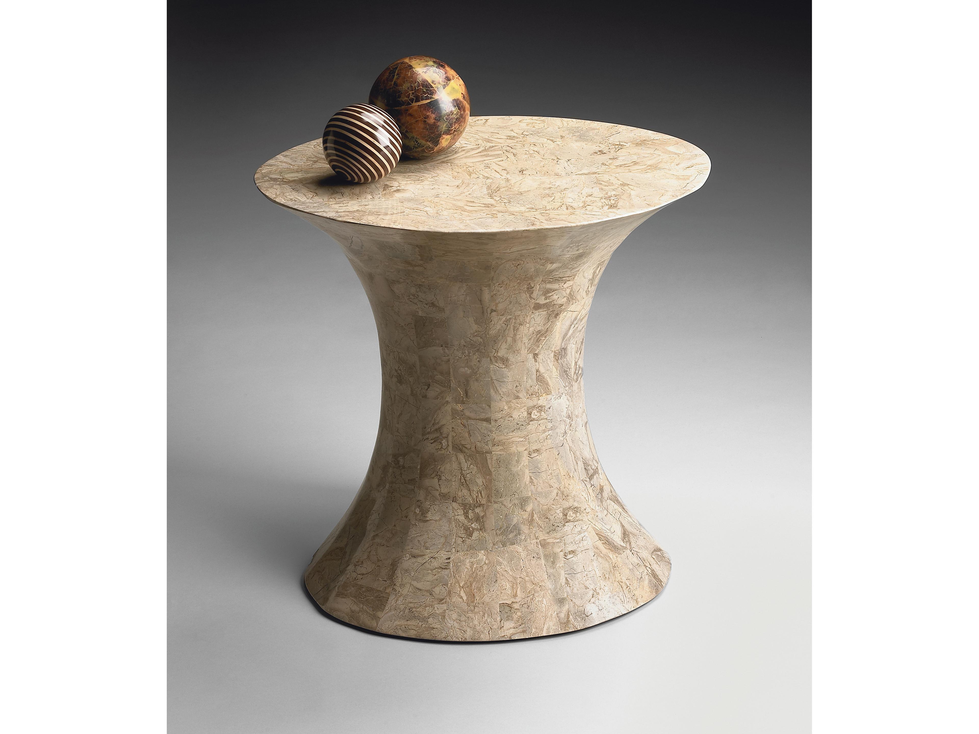 Butler Jaxon Oval Stone Heritage End Table