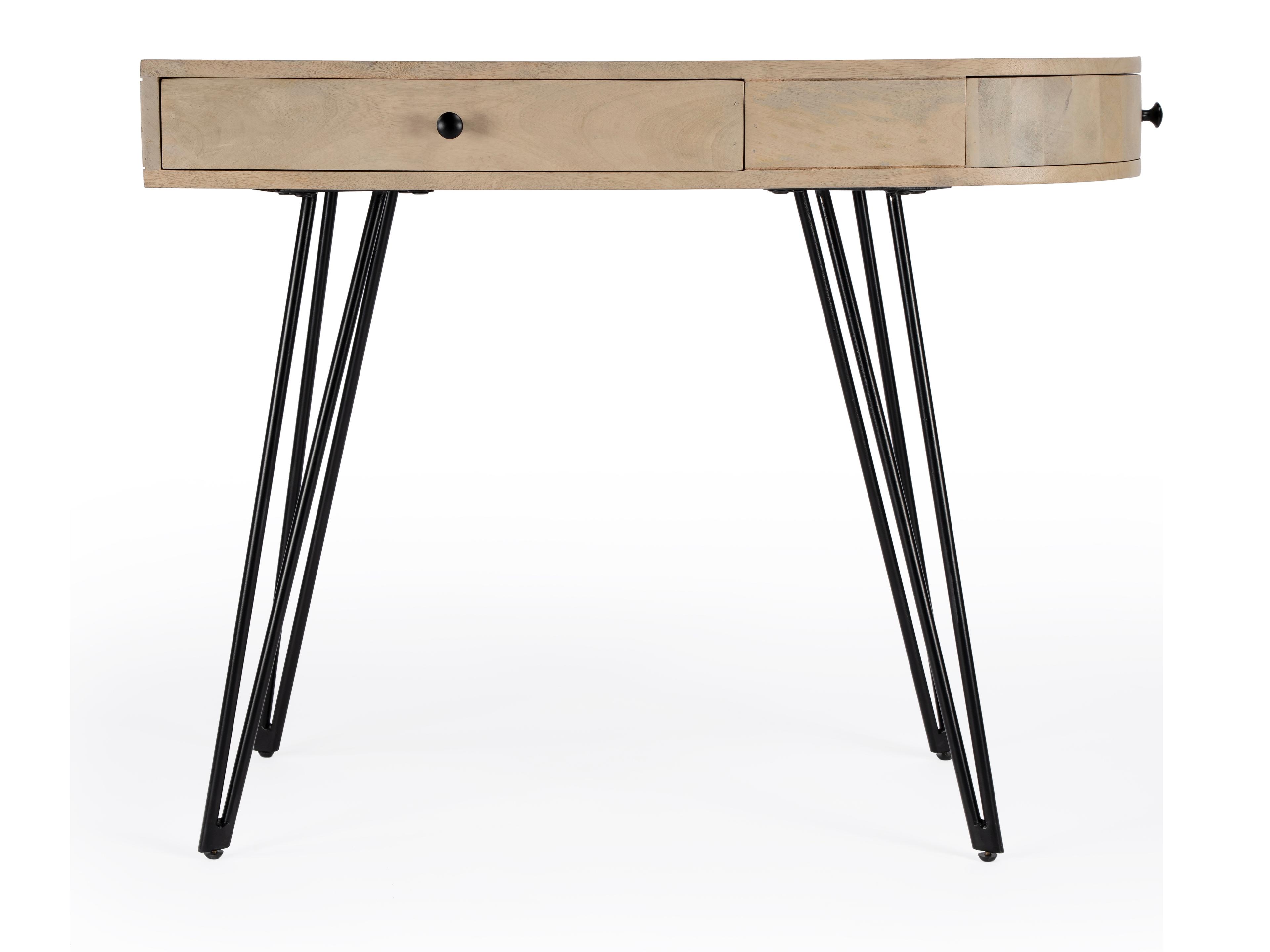 Butler Sebastopol Natural Mango Wood Writing Desk