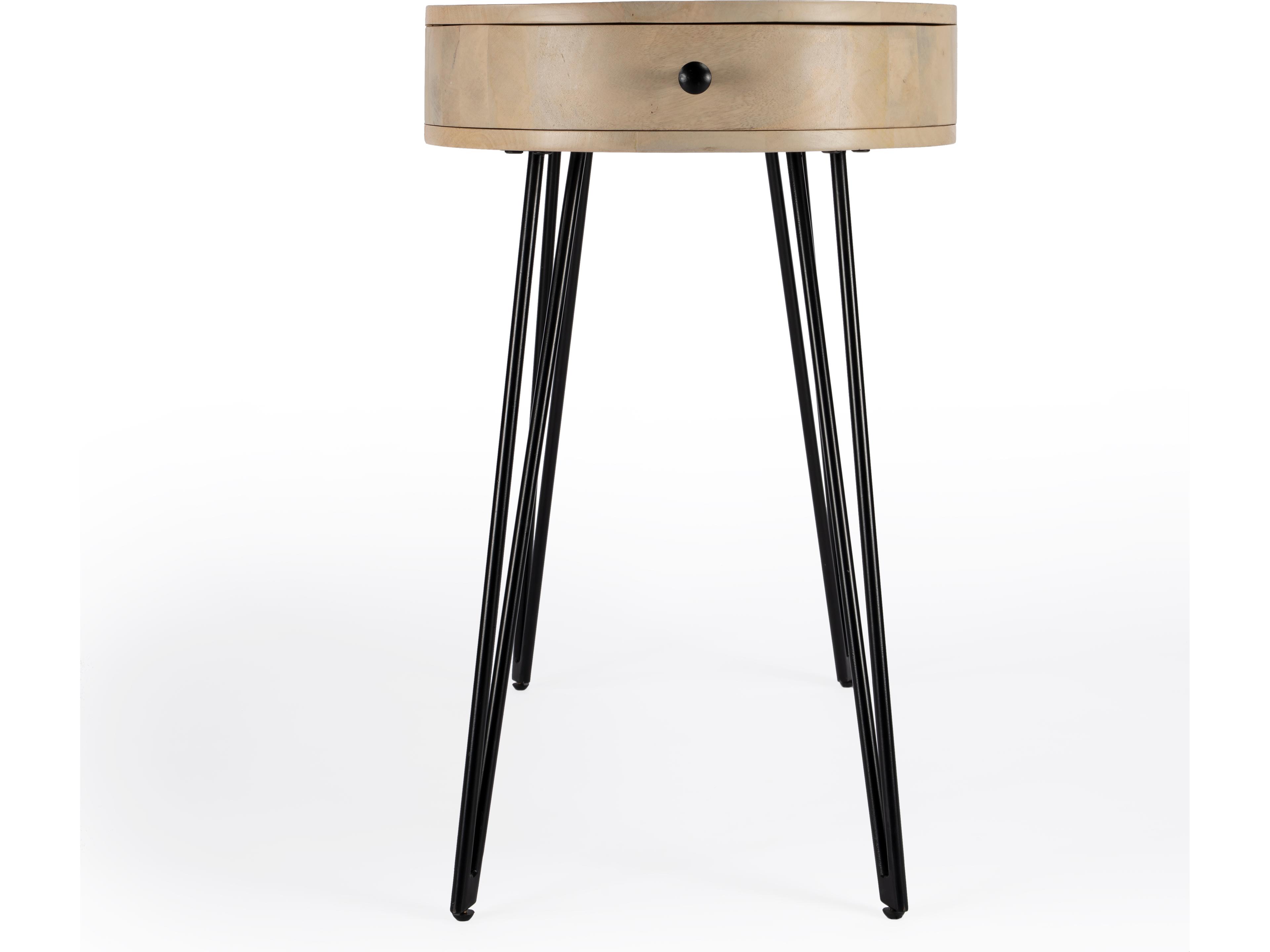 Butler Sebastopol Natural Mango Wood Writing Desk