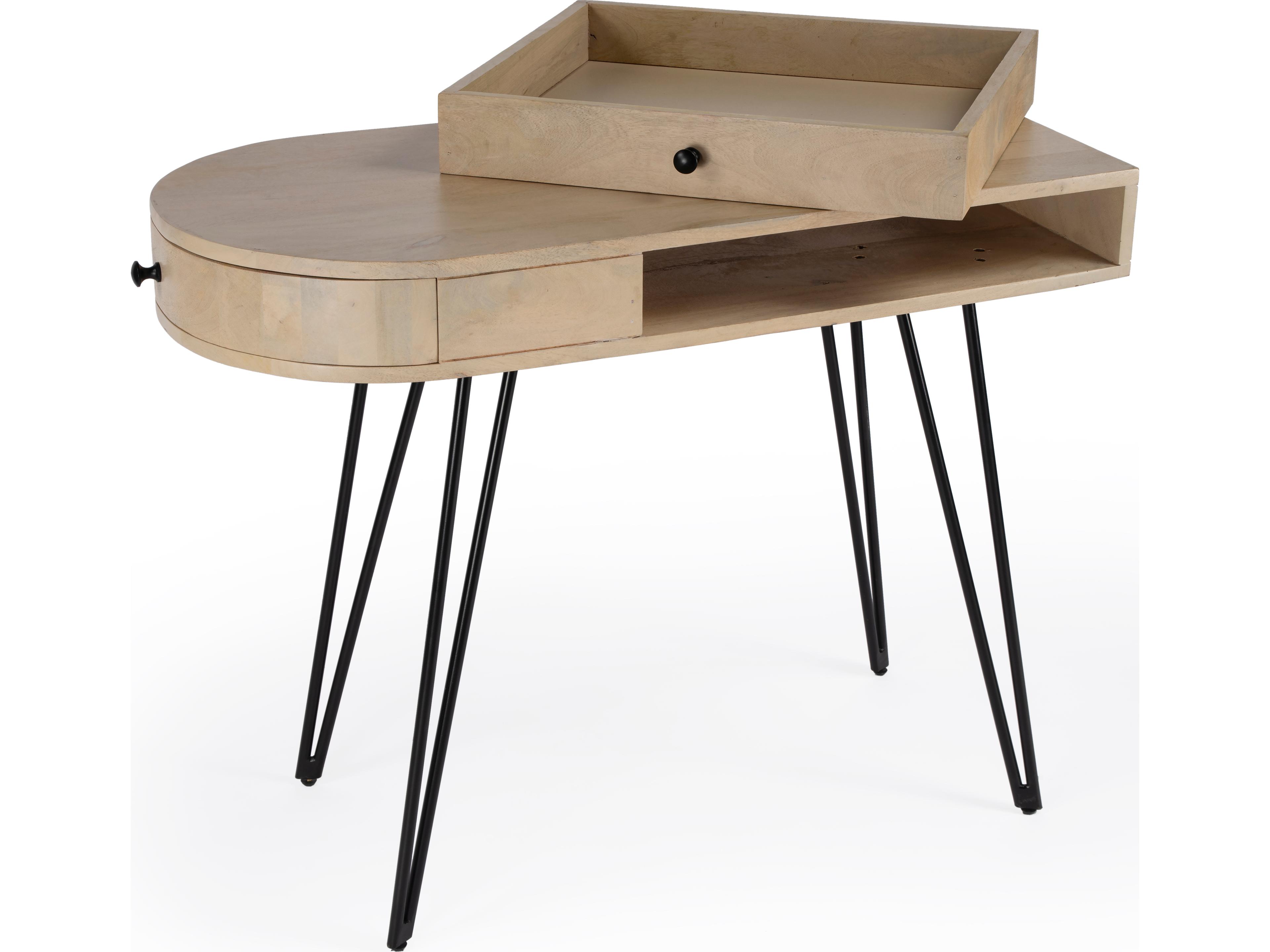 Butler Sebastopol Natural Mango Wood Writing Desk