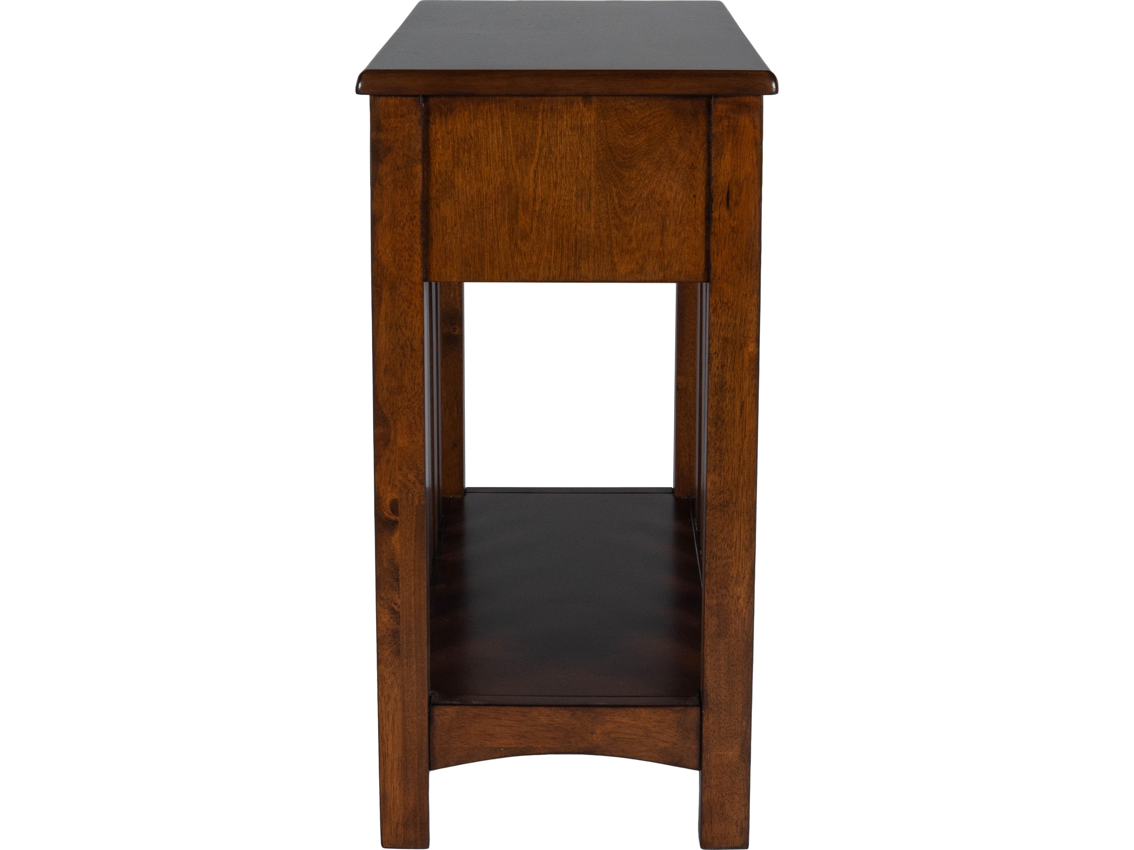 Butler Larina Rectangular Wood Cherry End Table