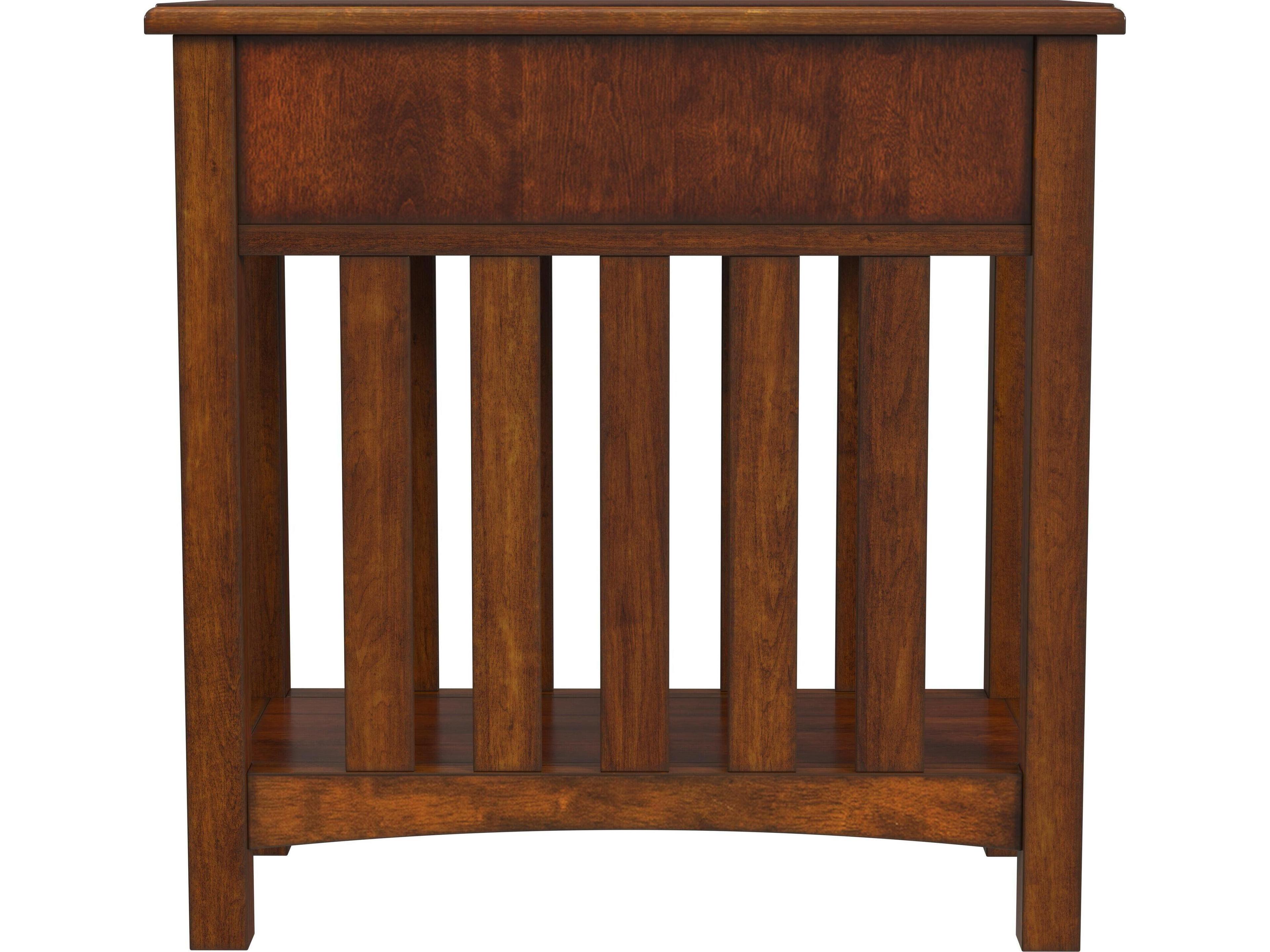 Butler Larina Rectangular Wood Olive Ash End Table