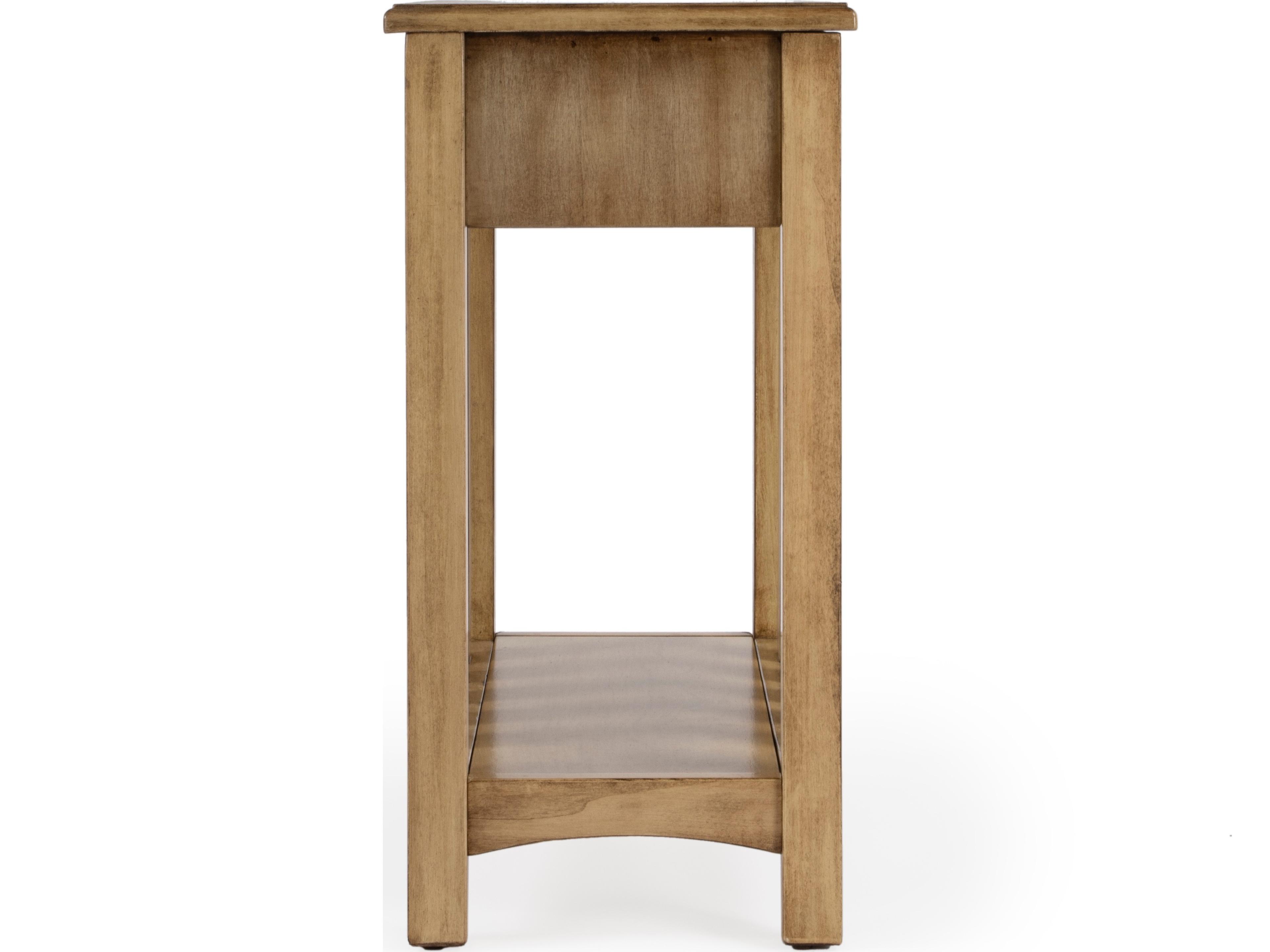 Butler Larina Rectangular Wood Cherry End Table