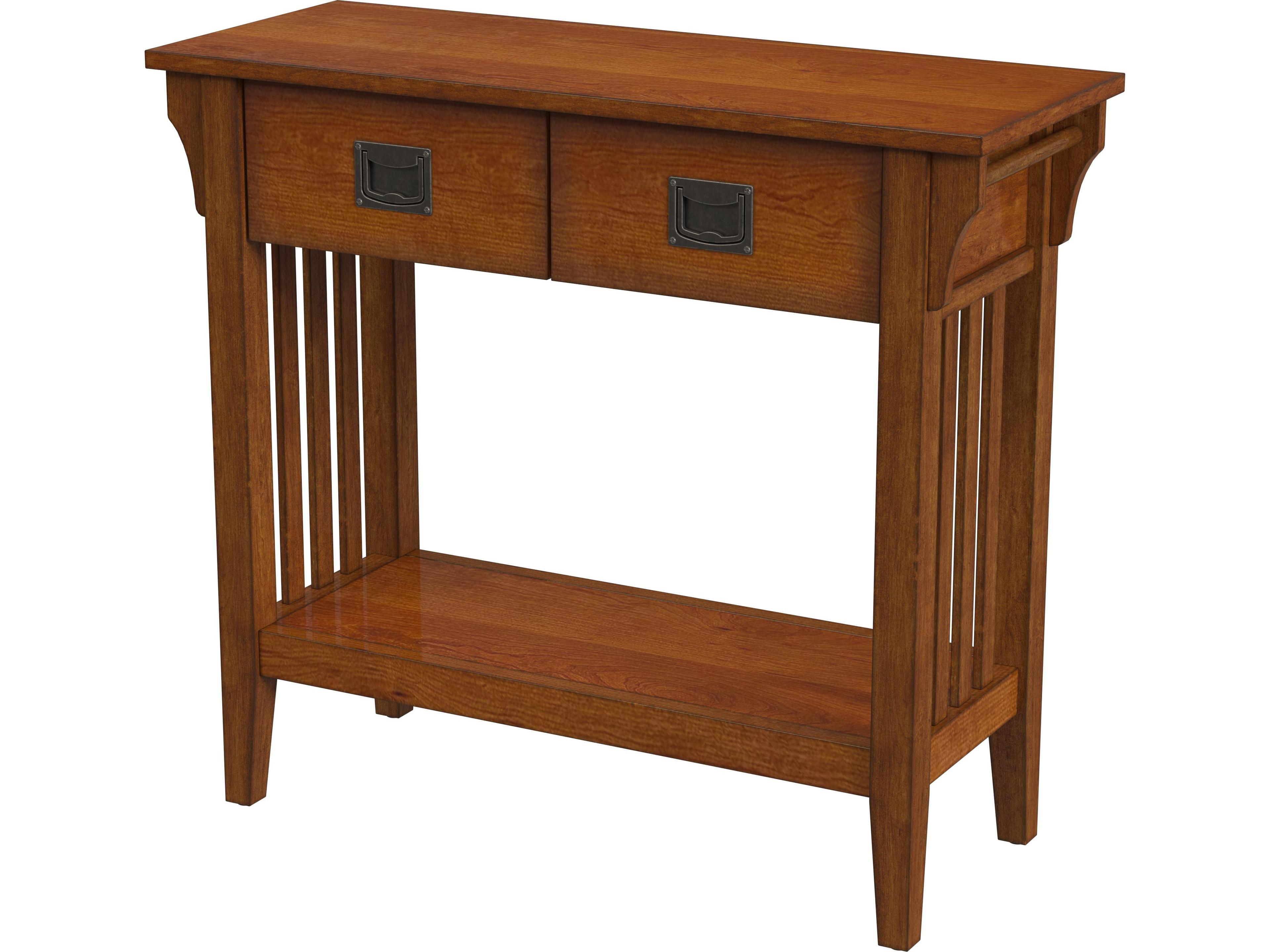 Butler Larina Rectangular Wood Olive Ash Console Table