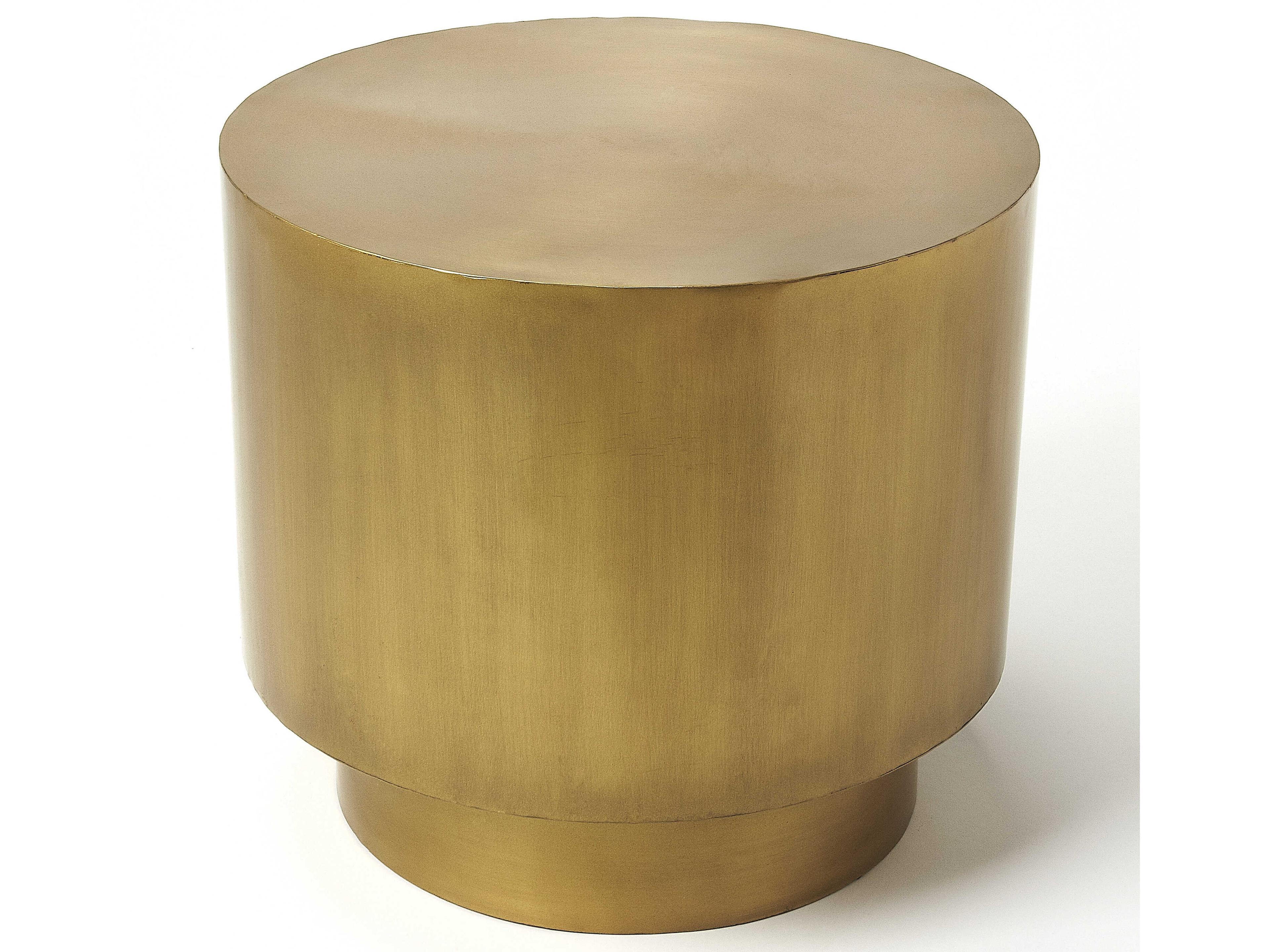 Butler Ervin Round Metalworks End Table