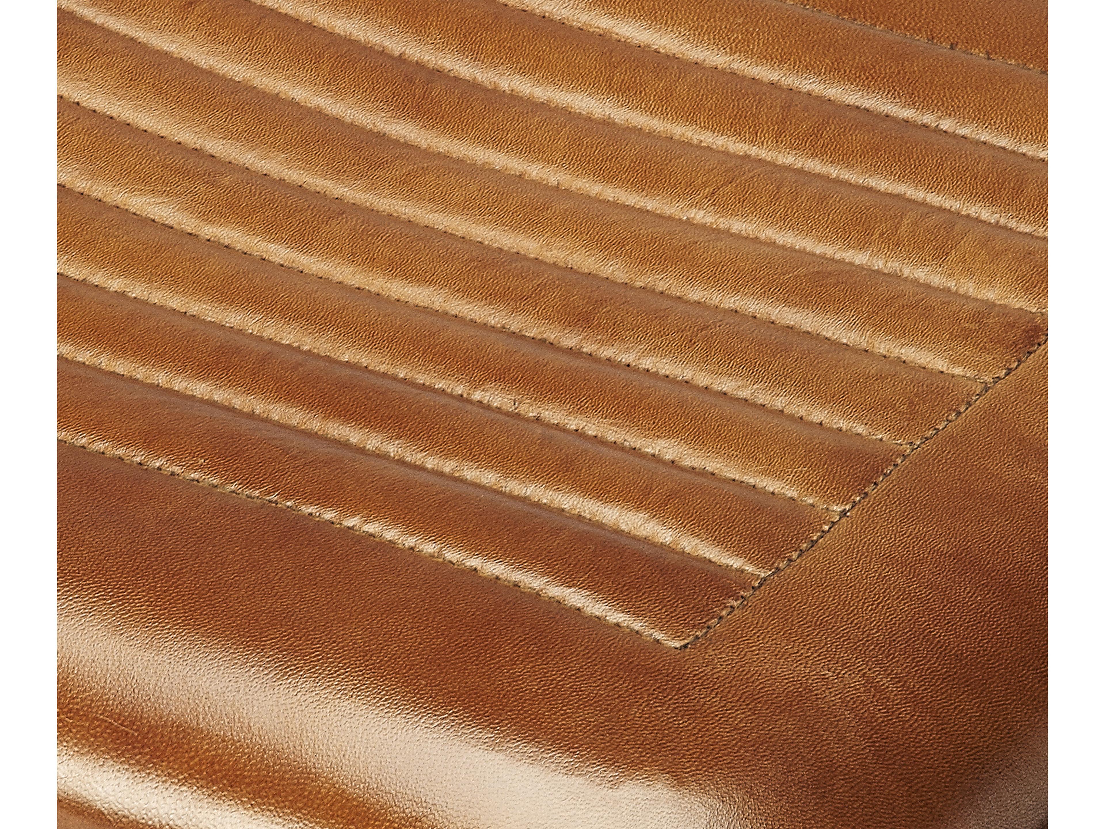 Butler Ludlow Brown Leather Counter Stool