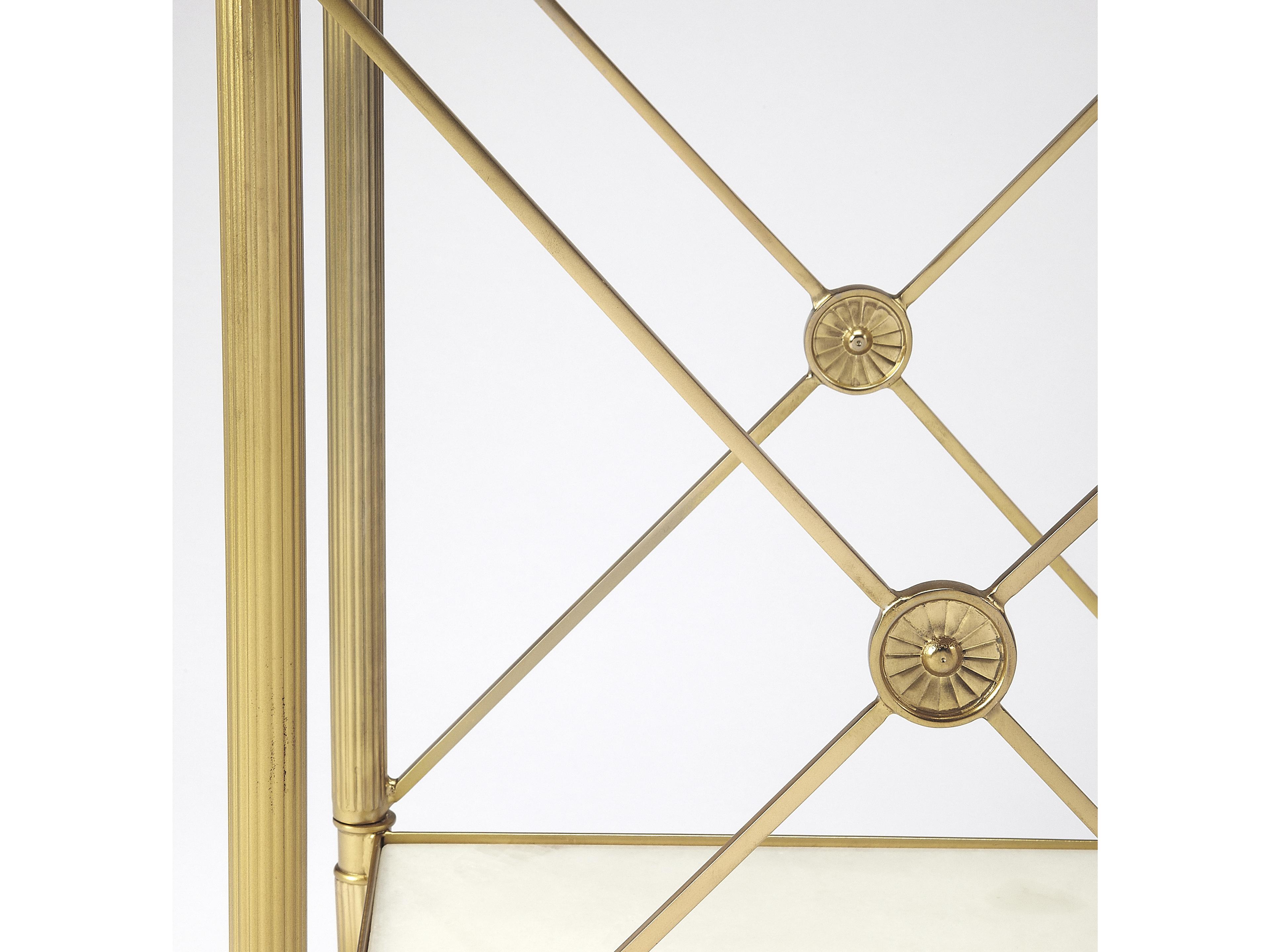 Butler Taren Square Glass Metalworks End Table