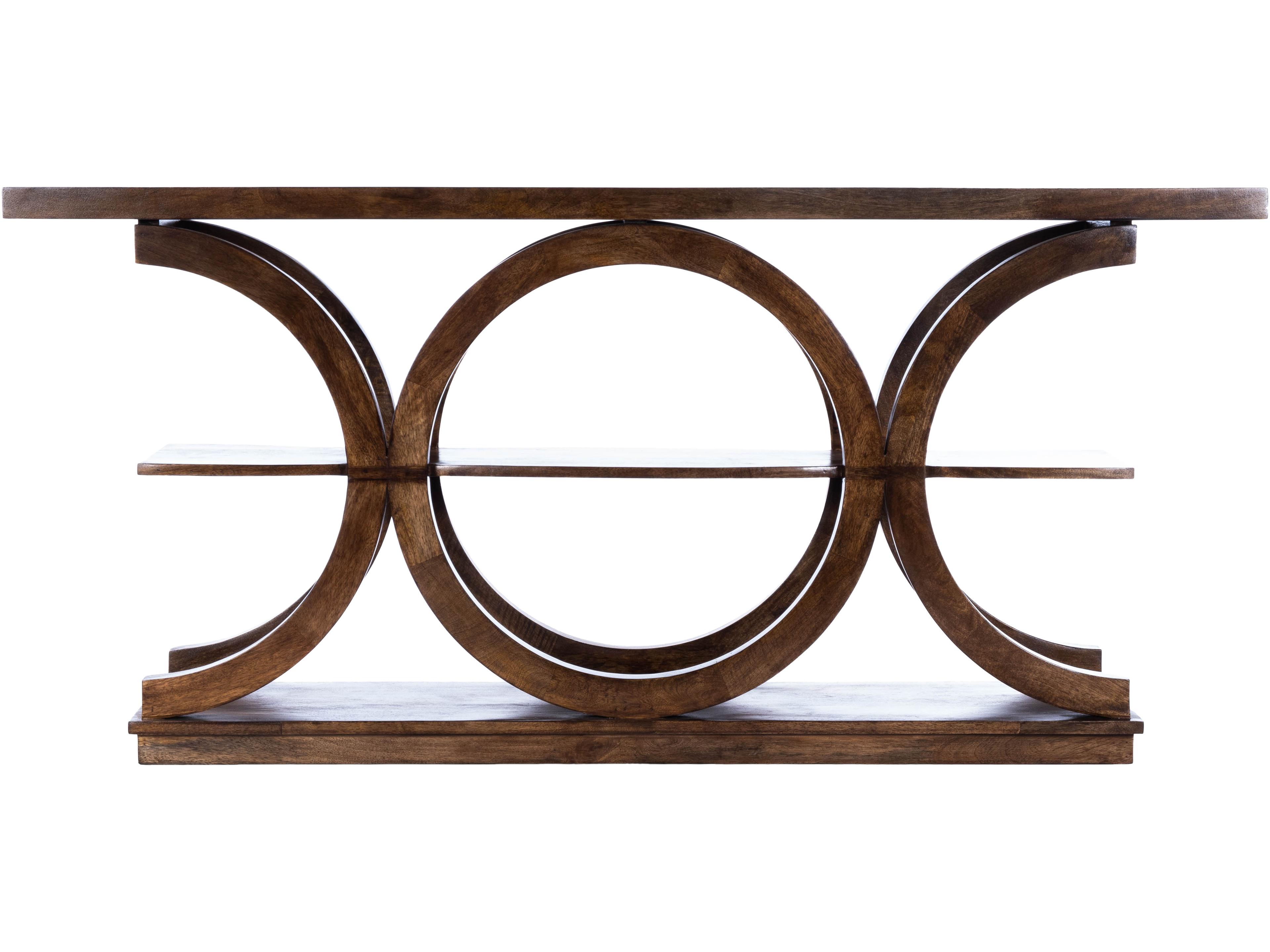 Butler Stowe Rectangular Wood Brown Console Table