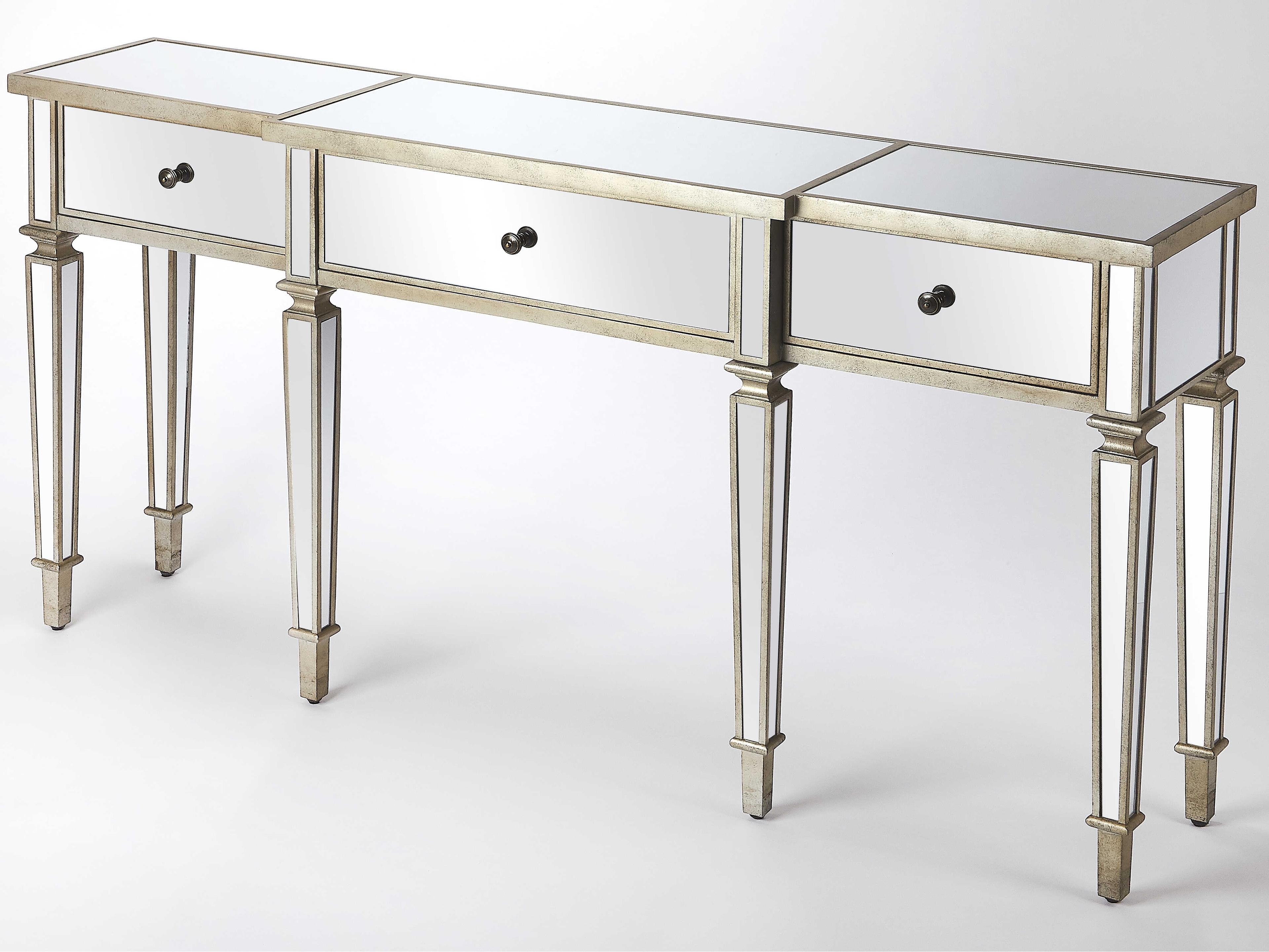 Hayworth Rectangular Mirror Console Table