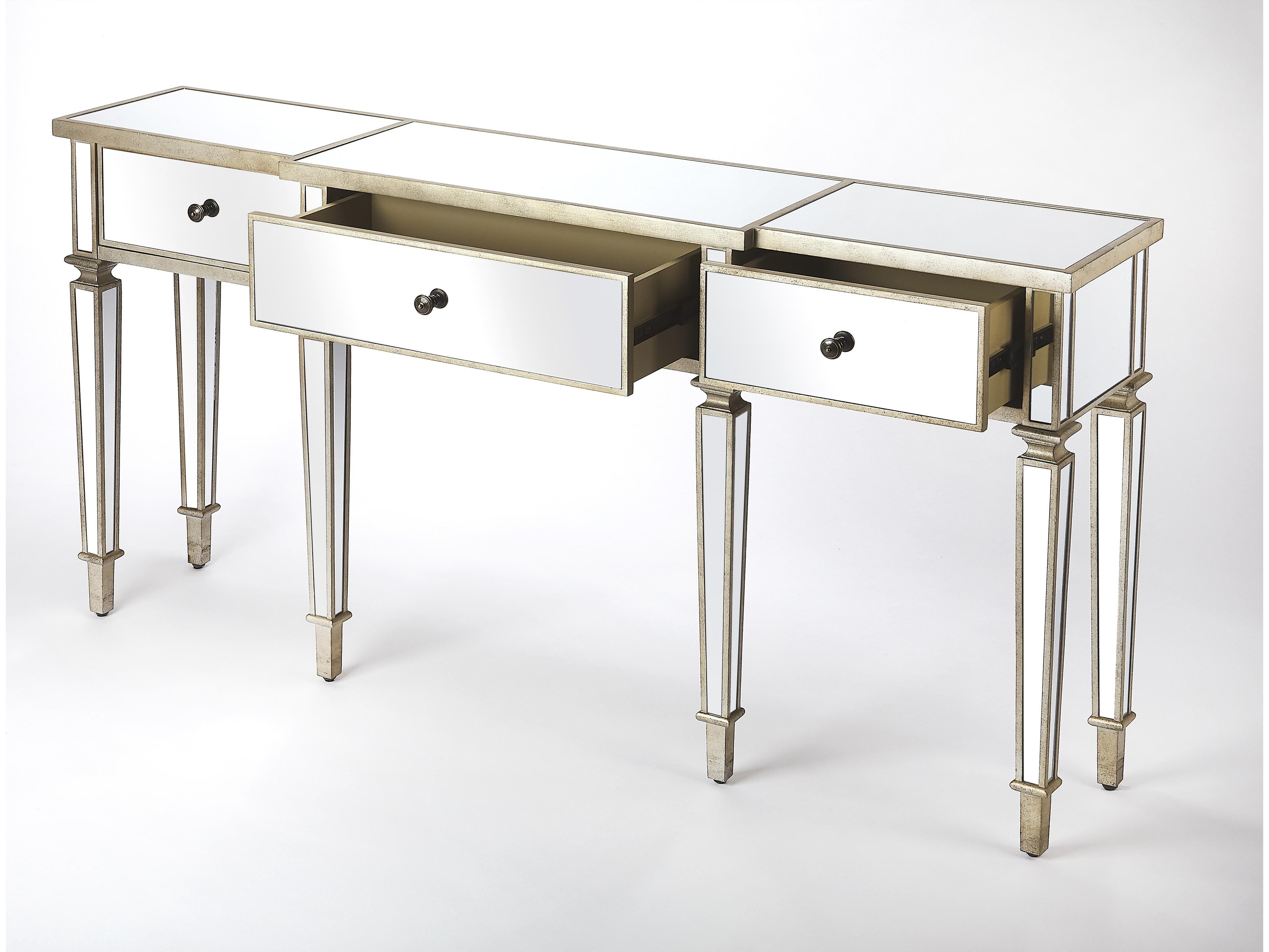 Butler Hayworth Rectangular Mirror Console Table