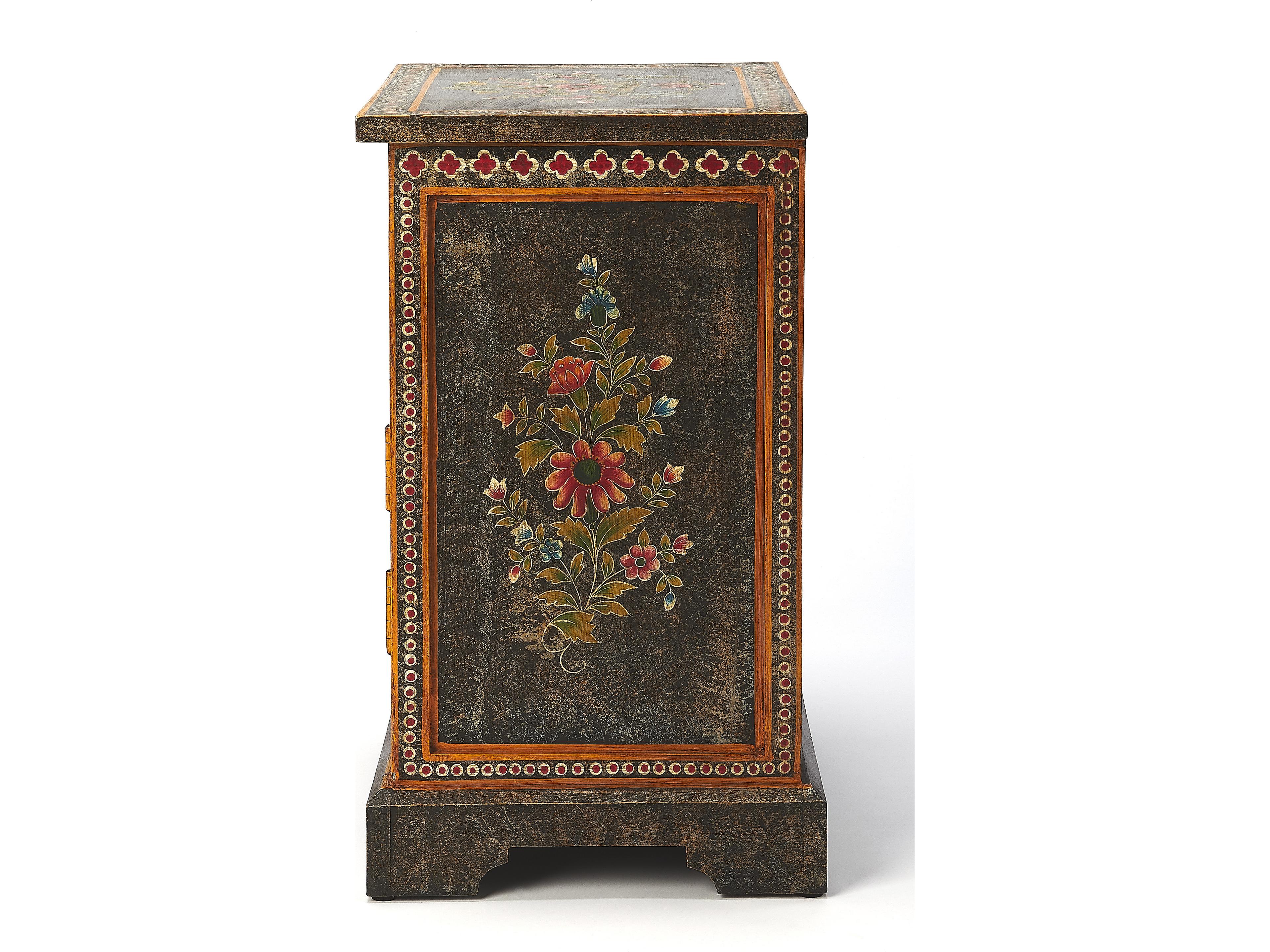 Butler Bihar Artifacts Brown Solid Wood Accent Chest