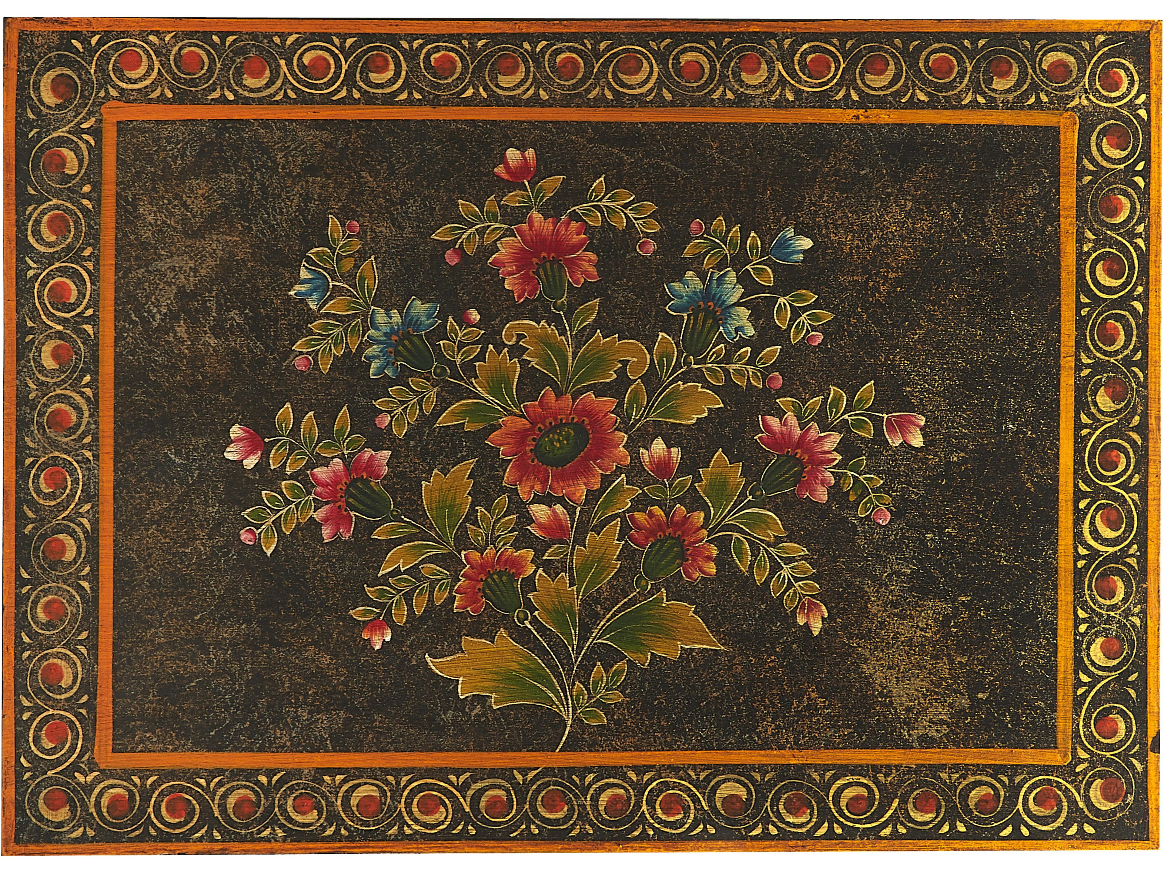 Butler Bihar Artifacts Brown Solid Wood Accent Chest