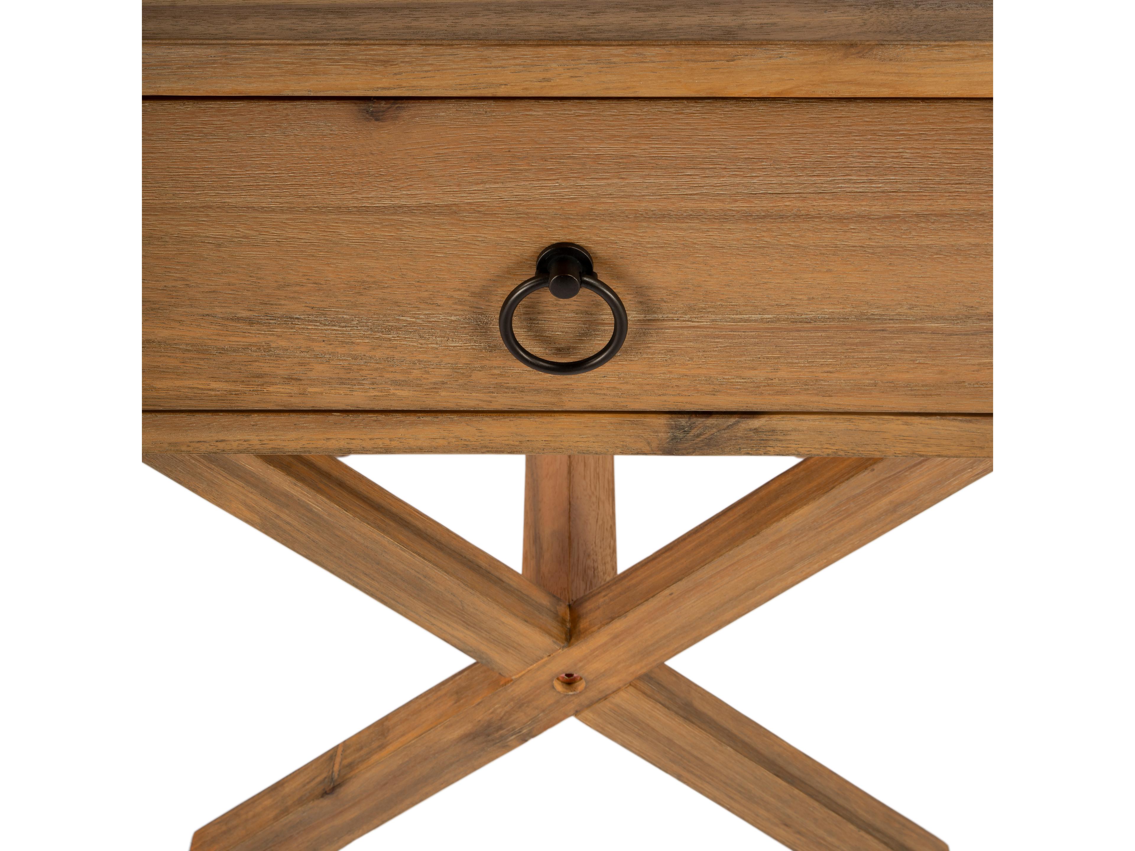 Butler Lark Rectangular Wood Natural Mango End Table