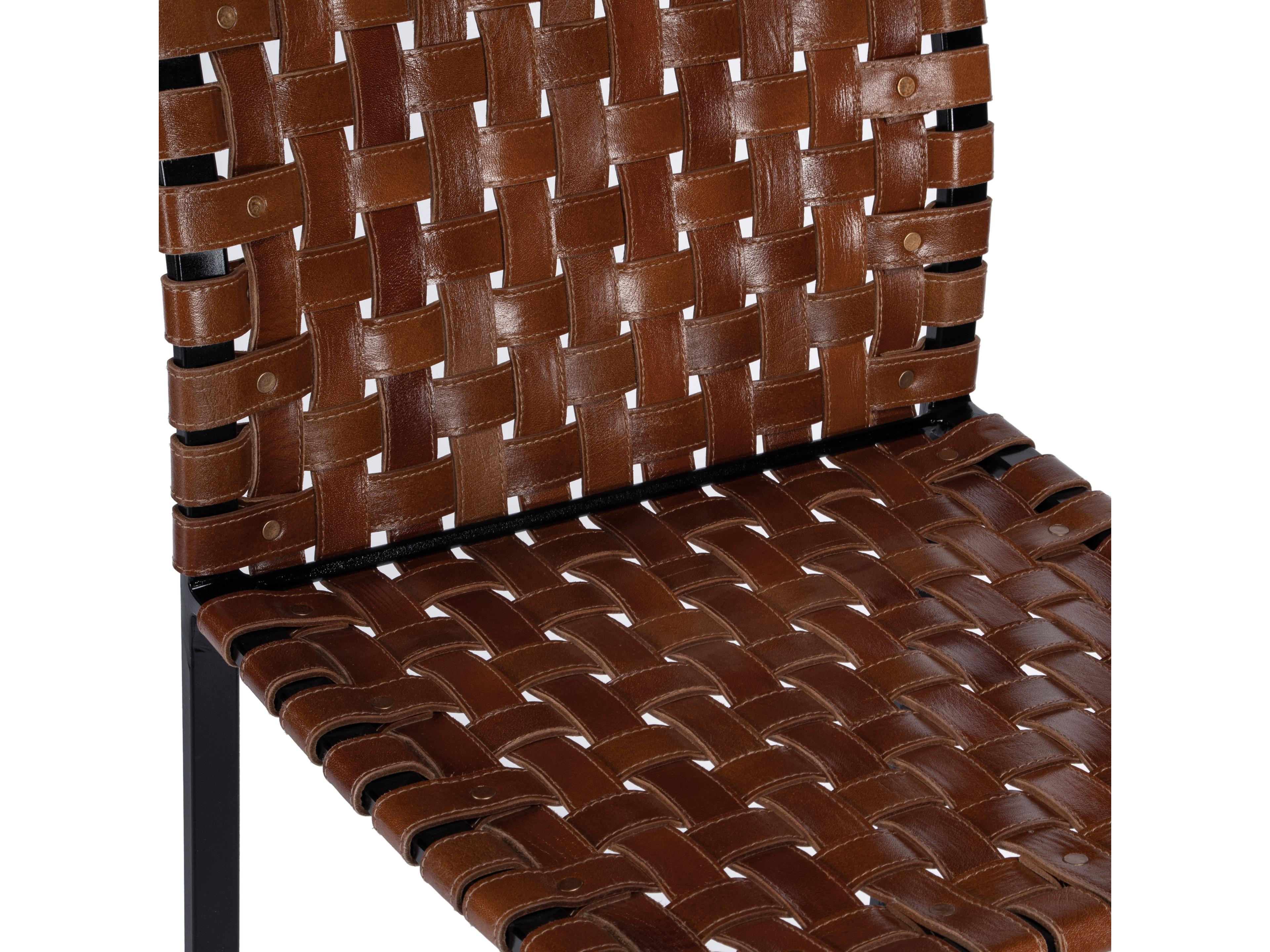 Butler Urban Brown Leather Bar Stool