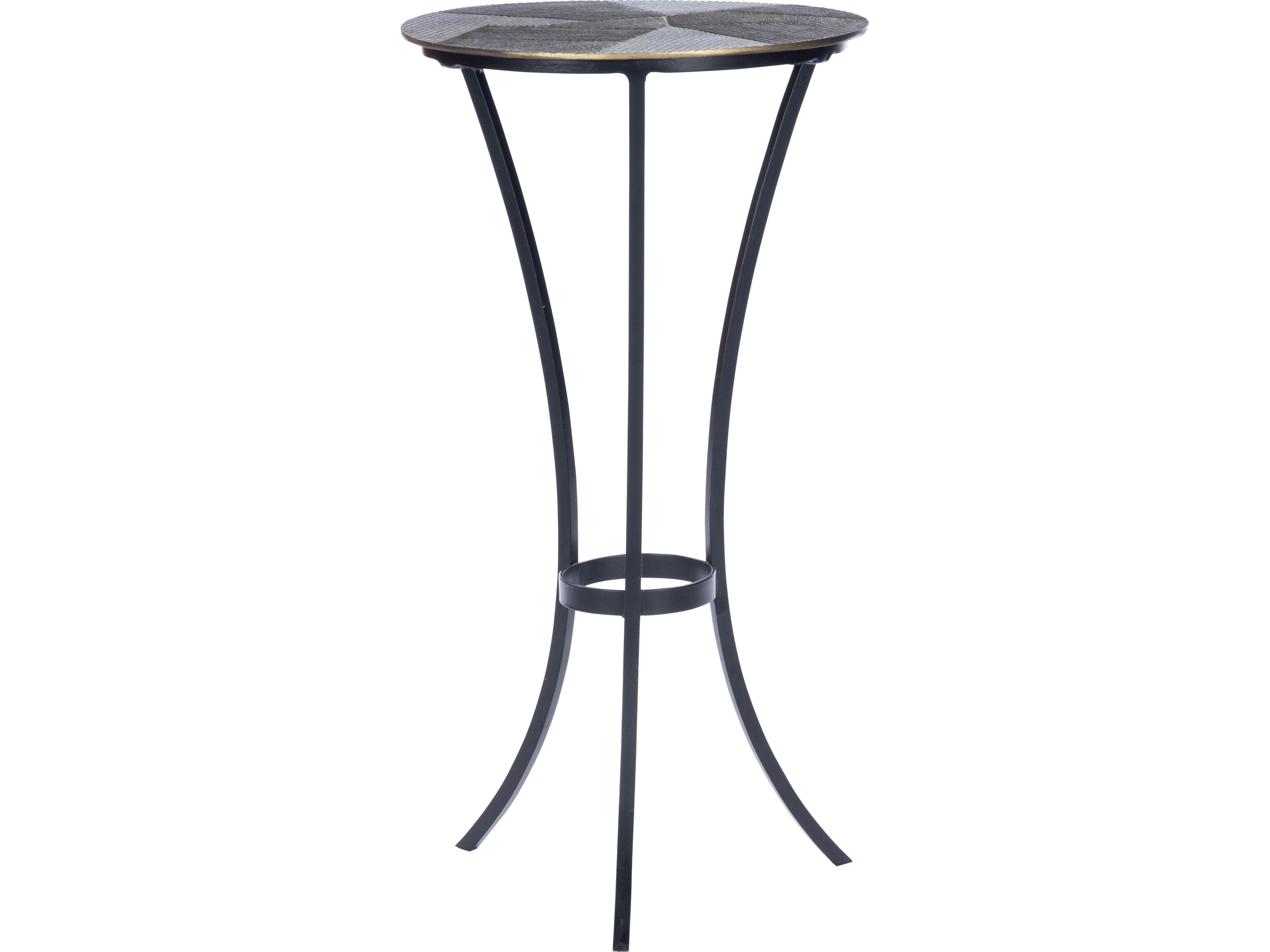 Butler Gaston Round Metalworks End Table