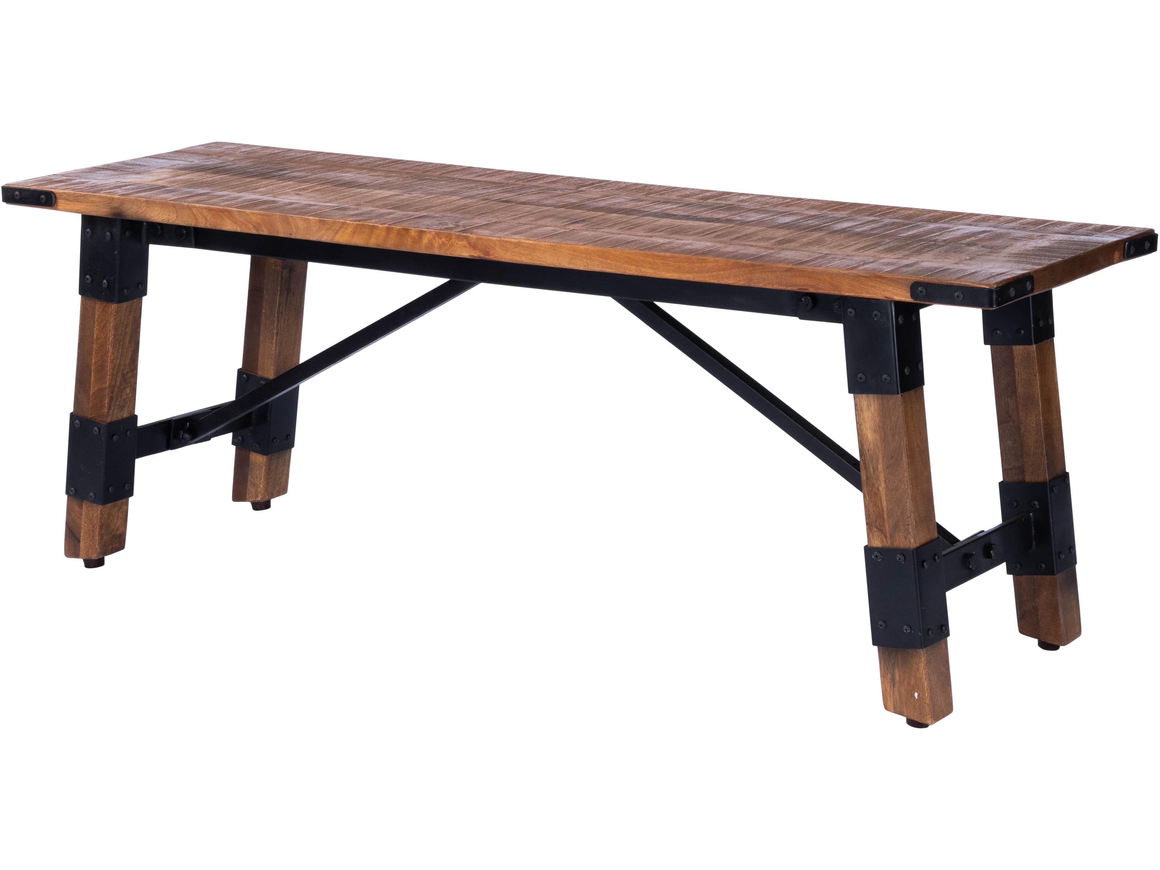 Masterson Industrial Chic Brown Accent Bench