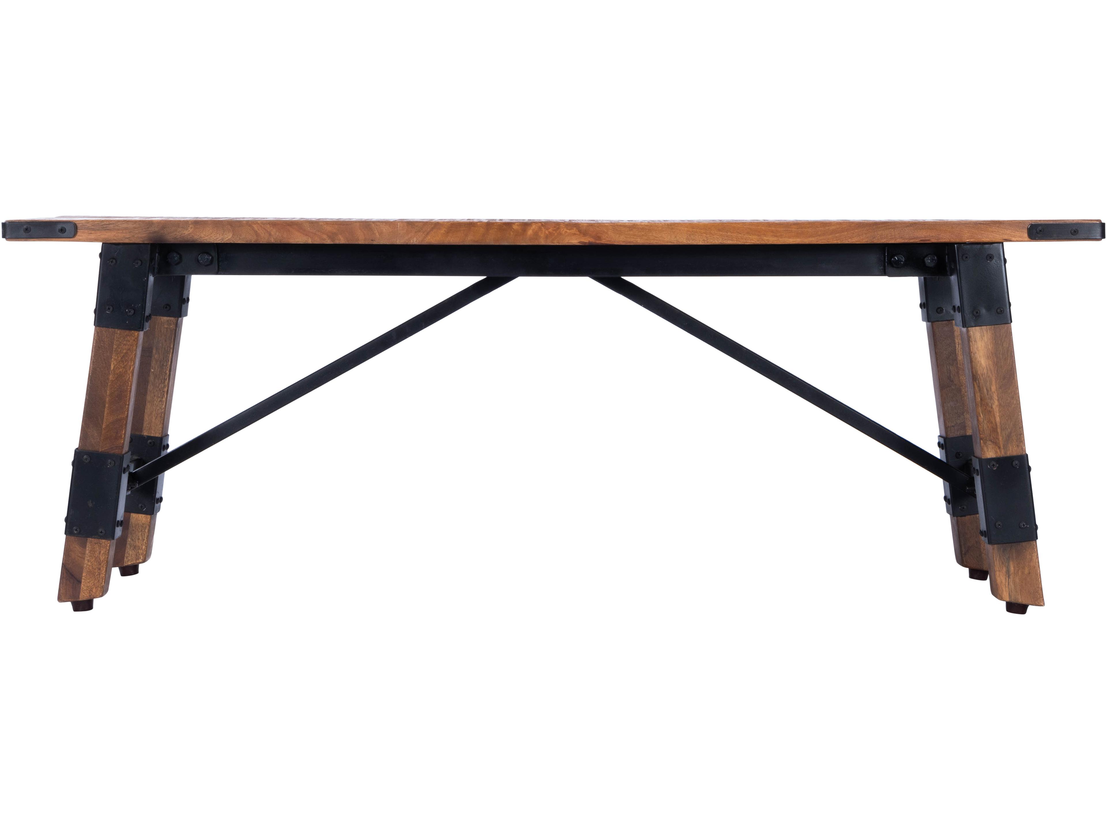 Butler Masterson Industrial Chic Brown Accent Bench