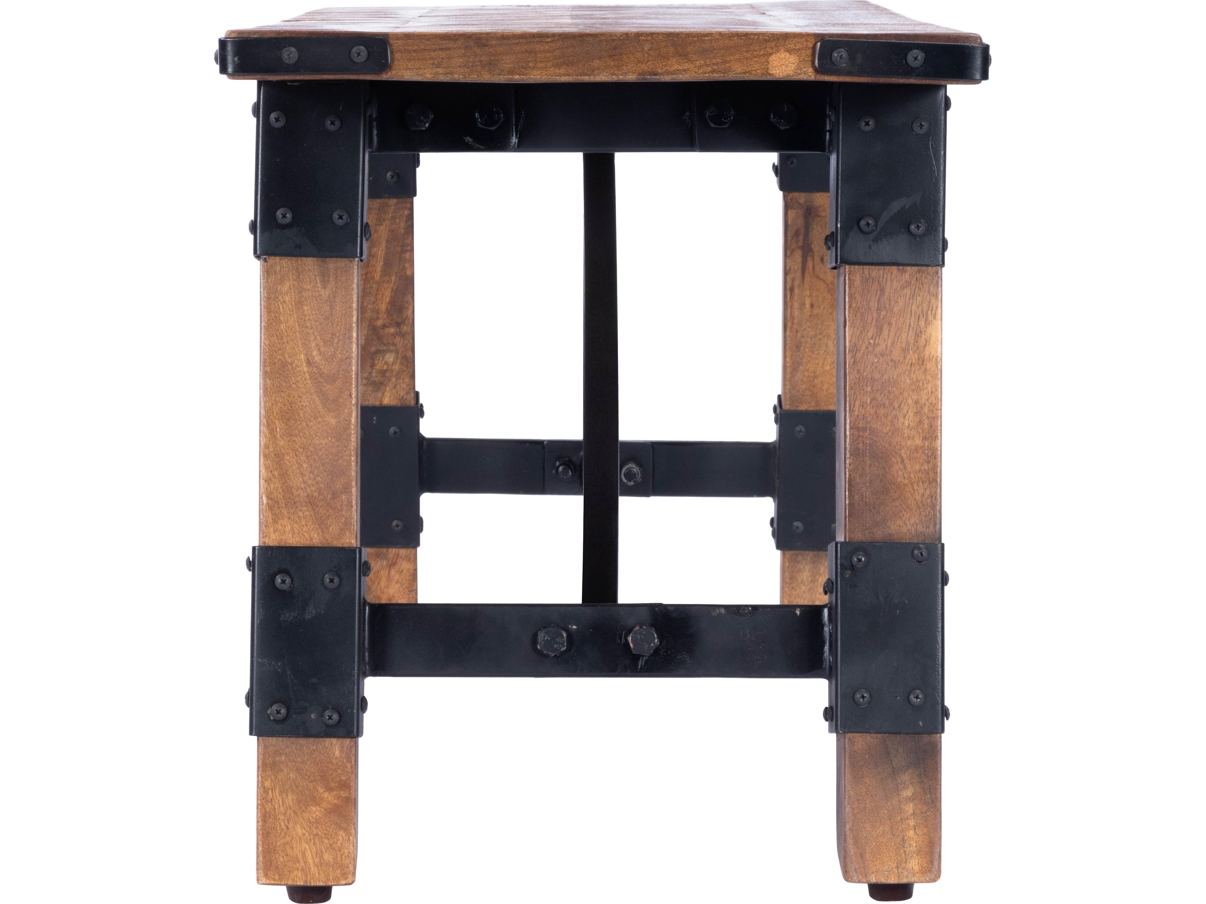 Butler Masterson Industrial Chic Brown Accent Bench